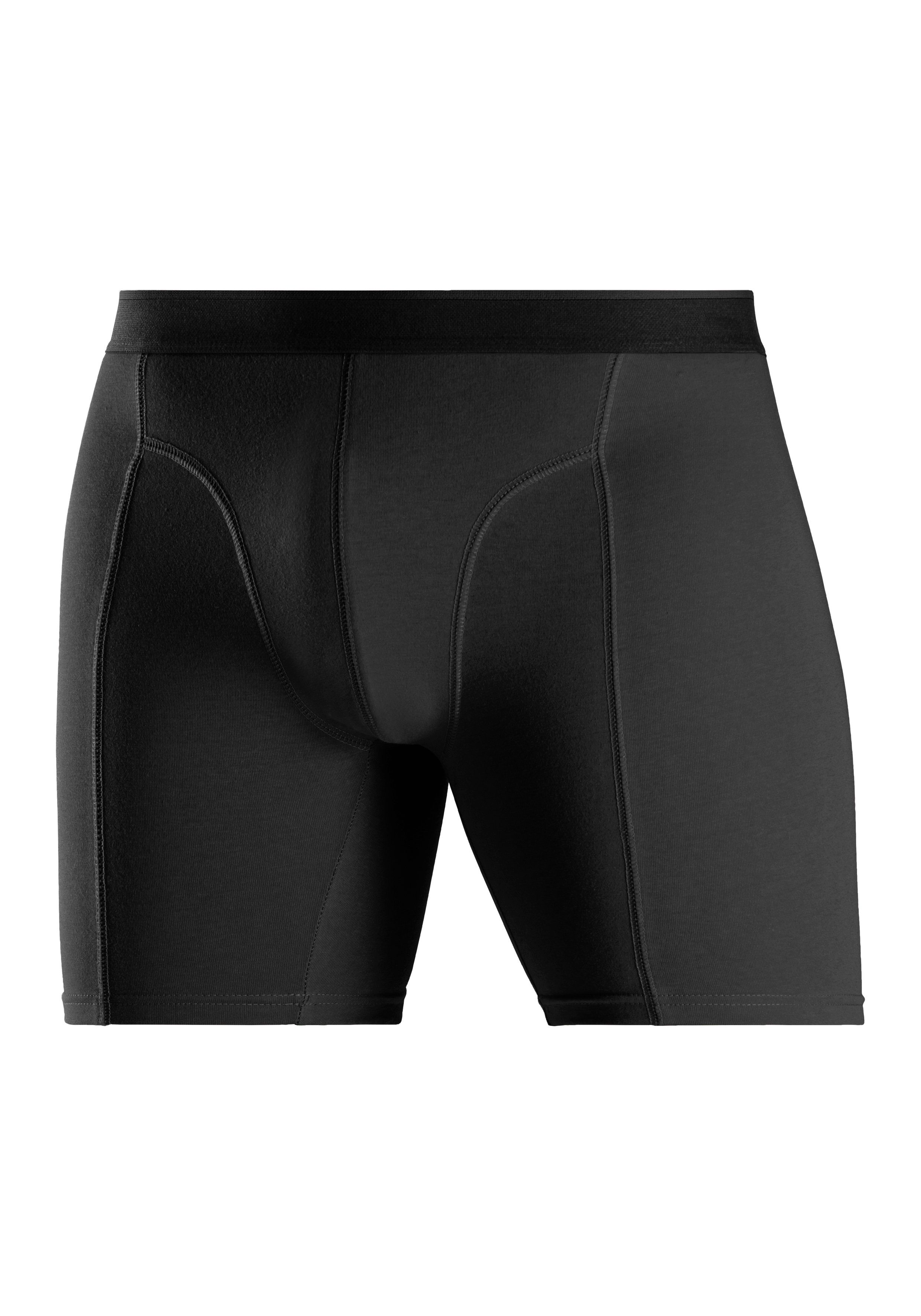 AUTHENTIC LE JOGGER Lange boxershort met twee kleuren geweven band en langere pijpen (set 5 stuks)