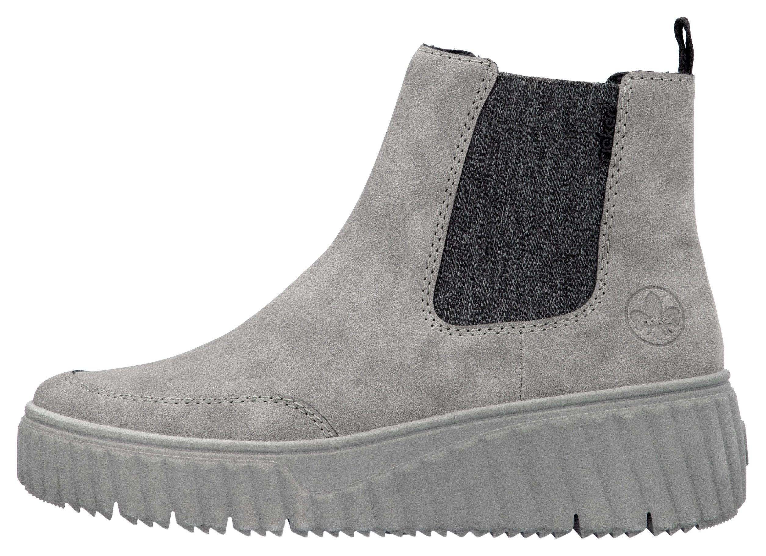 Rieker Chelsea-boots , instaplaarzen, wedge enkellaars met trekband