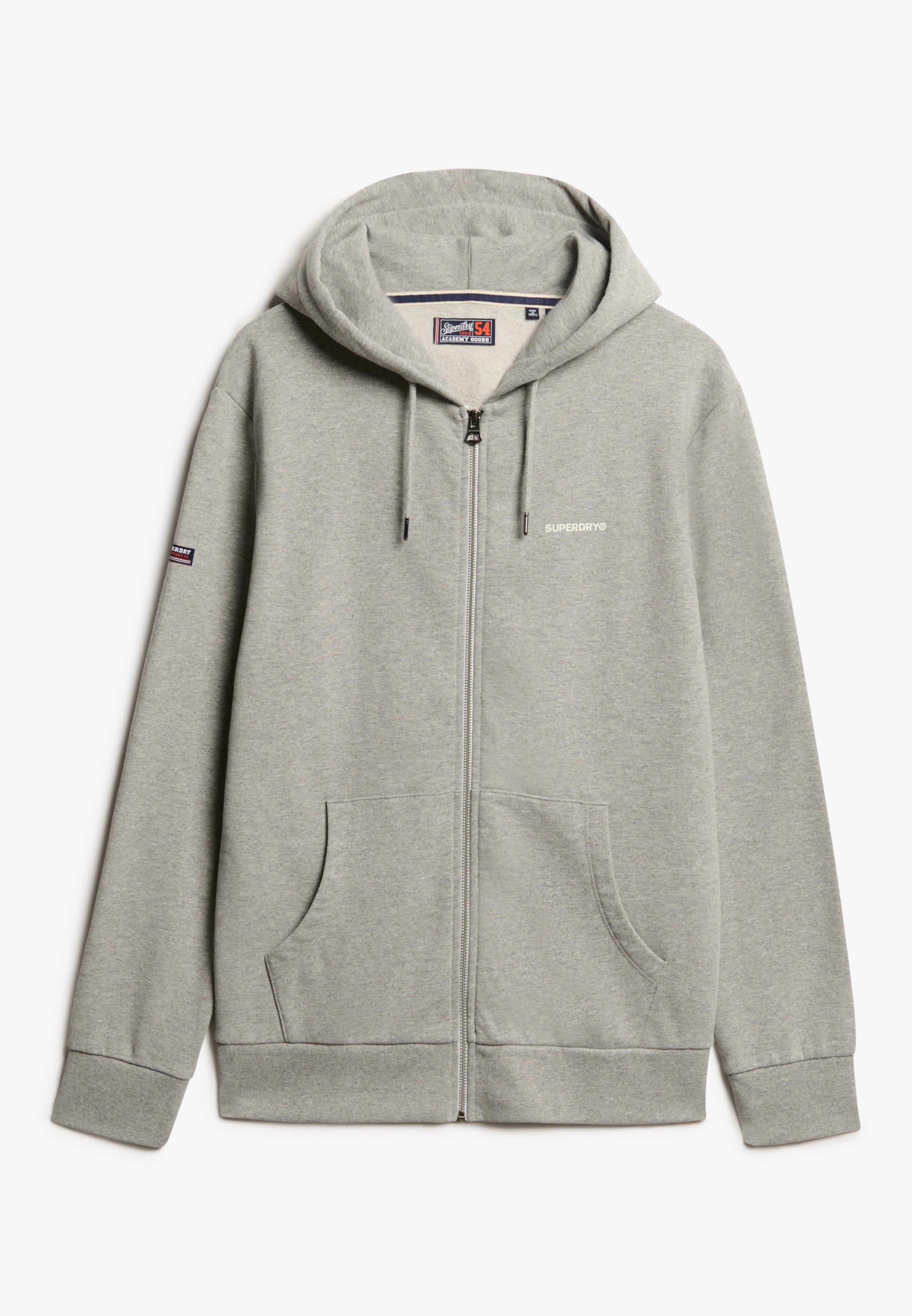 Superdry Capuchonsweatvest PLAIN ZIP HOOD