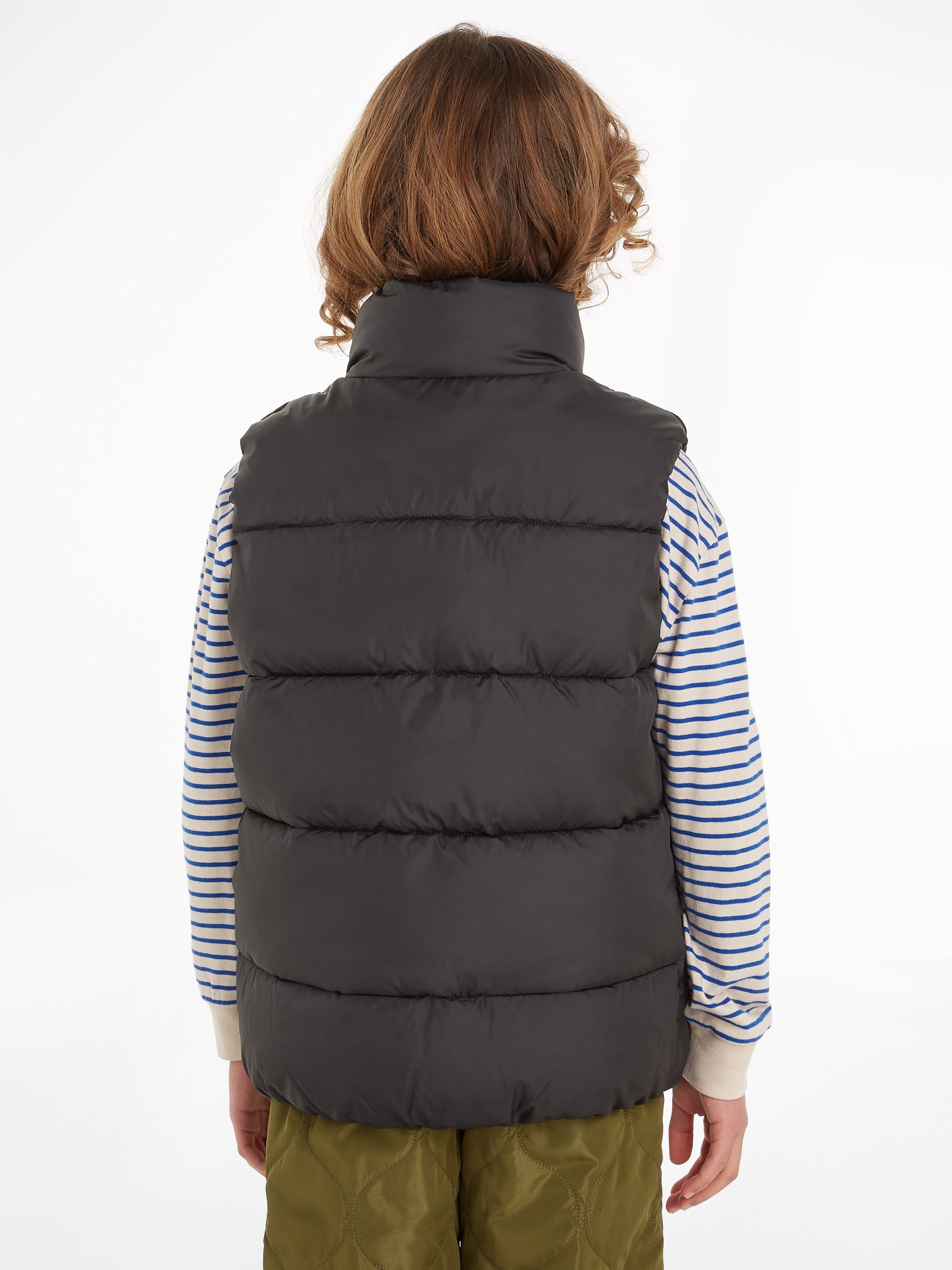 Tommy Hilfiger Bodywarmer ESSENTIAL PADDED VEST Kinderen tot 16 jaar met logostiksel
