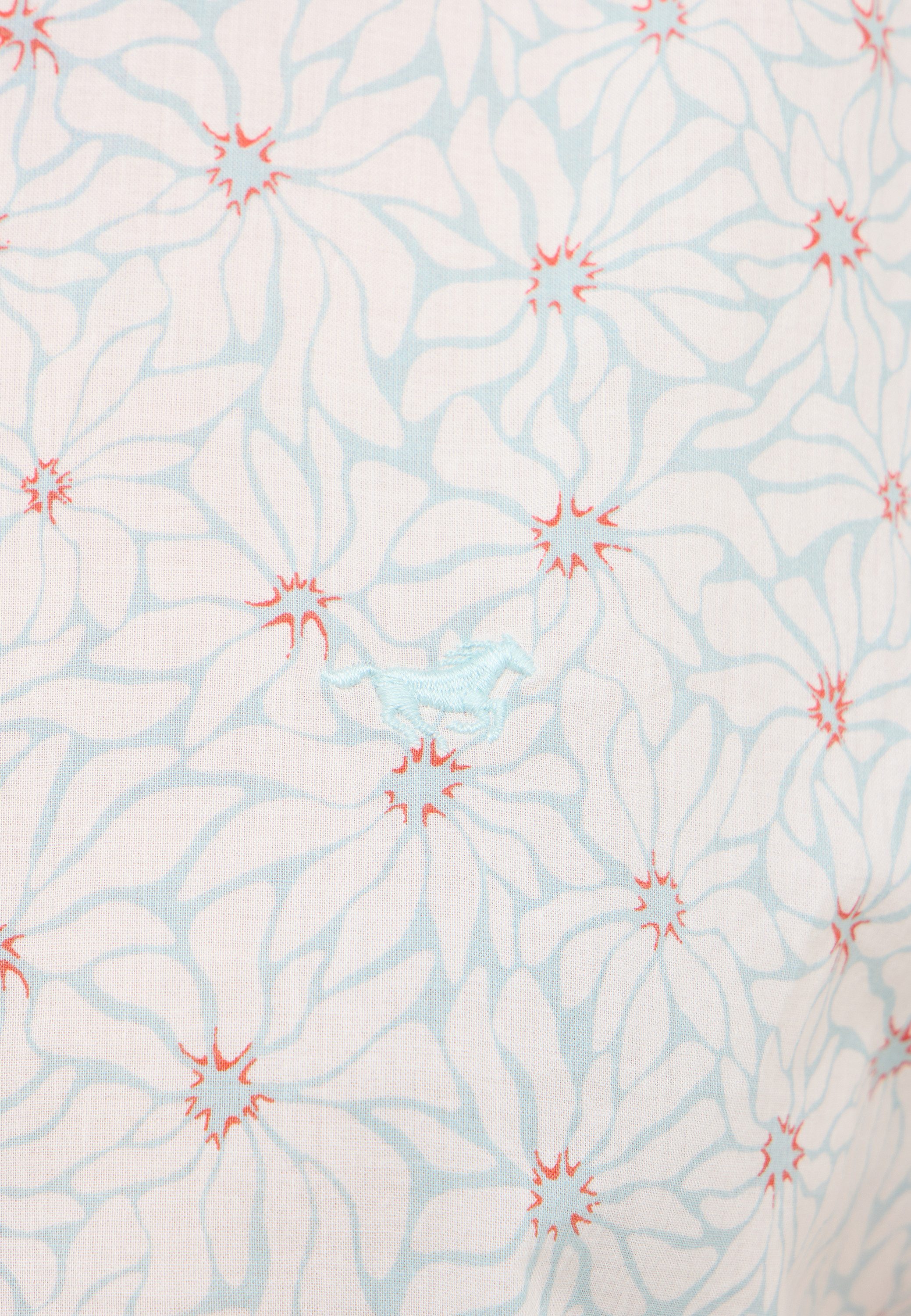 MUSTANG Blouse met korte mouwen Dames Style Coral Springs