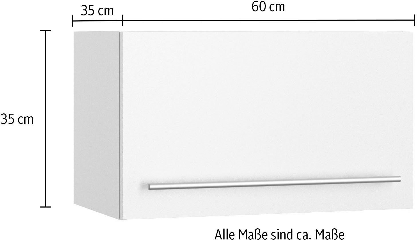 OPTIFIT Hangend kastje met klep Bern2 Breedte 60 cm, 1 klep