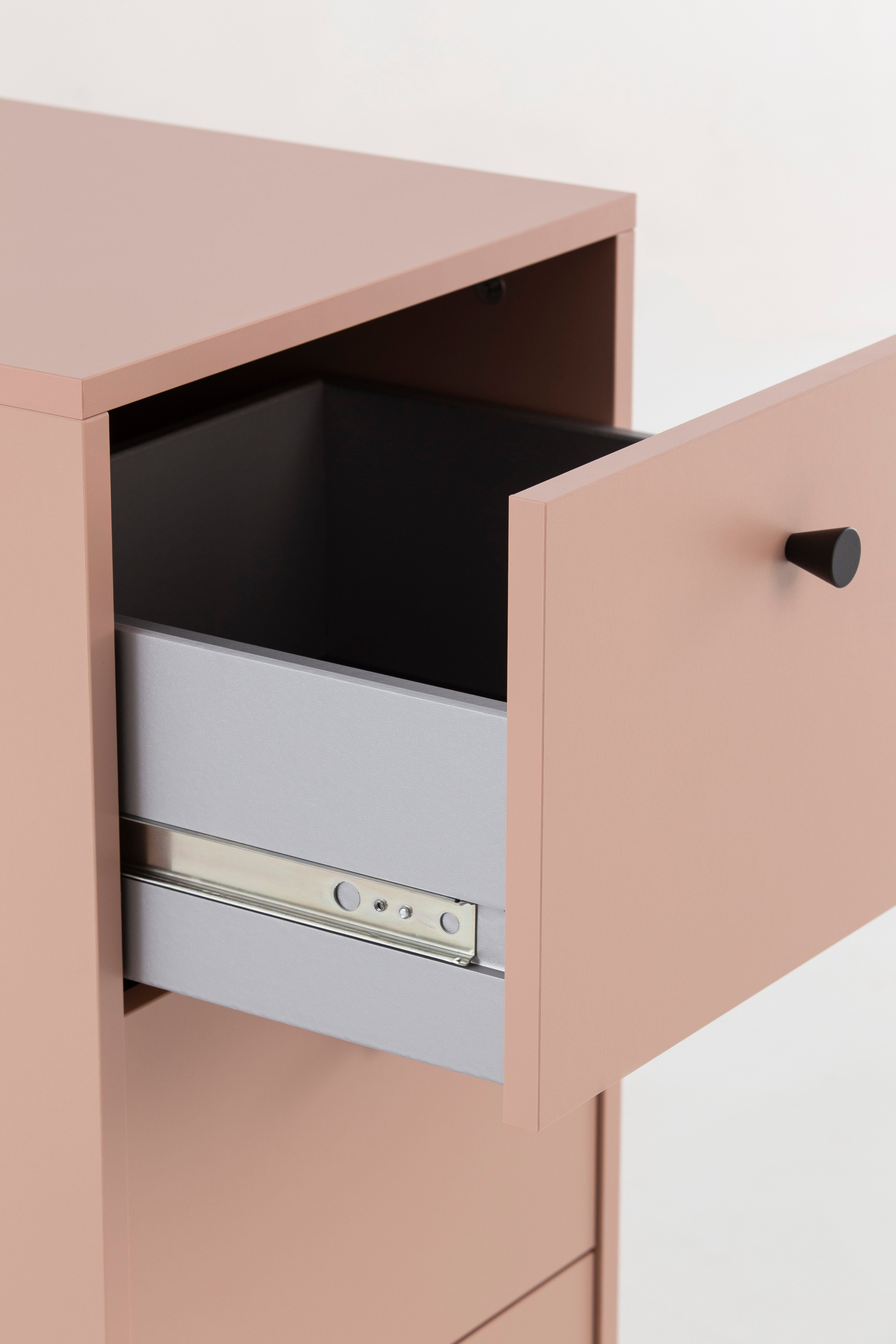 Schildmeyer Kast Smash, breedte 40 cm 4 laden met uittrekbegrenzing en metalen beslag
