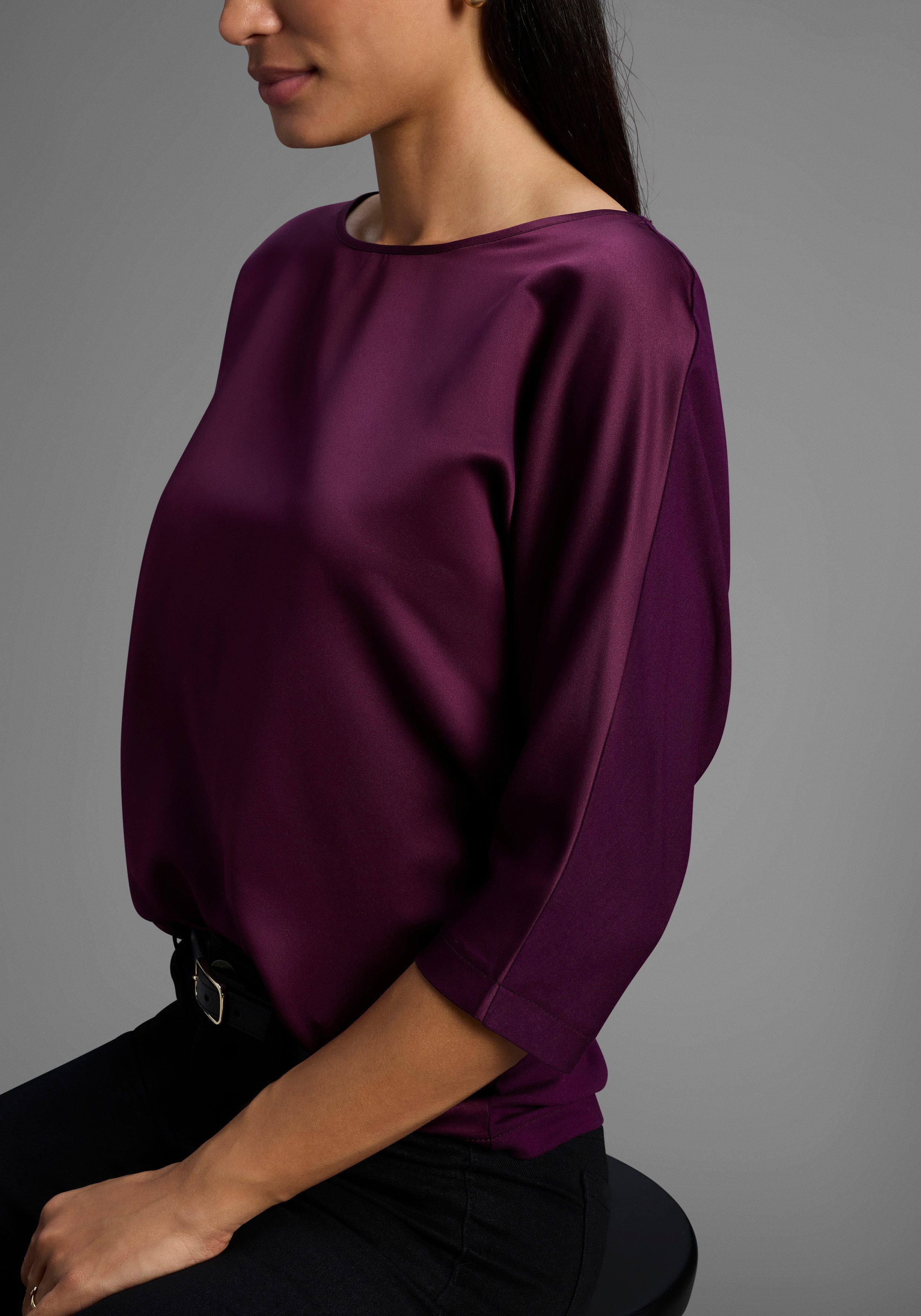 Laura Scott Satijnen blouse