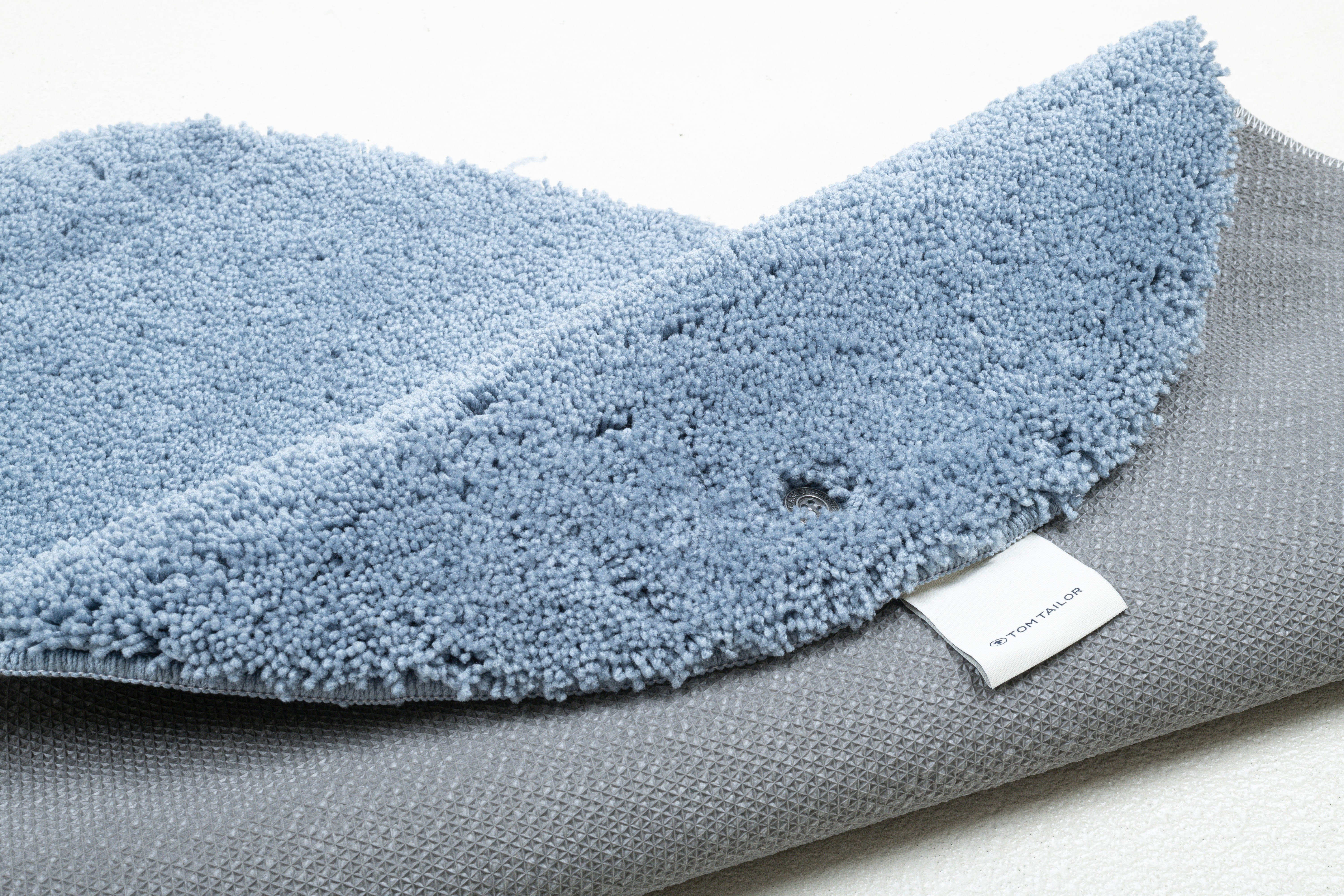 TOM TAILOR HOME Badmat Cozy Bath UNI Badmat, effen kleuren, rechthoekig, rond en ovaal verkrijgbaar (1 stuk)