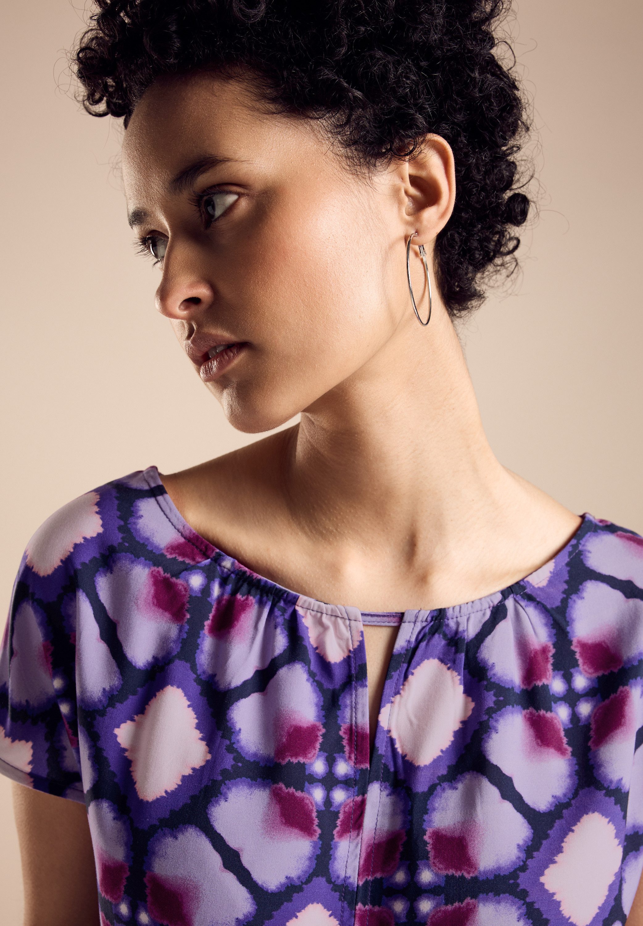 STREET ONE Shirttop met print all-over