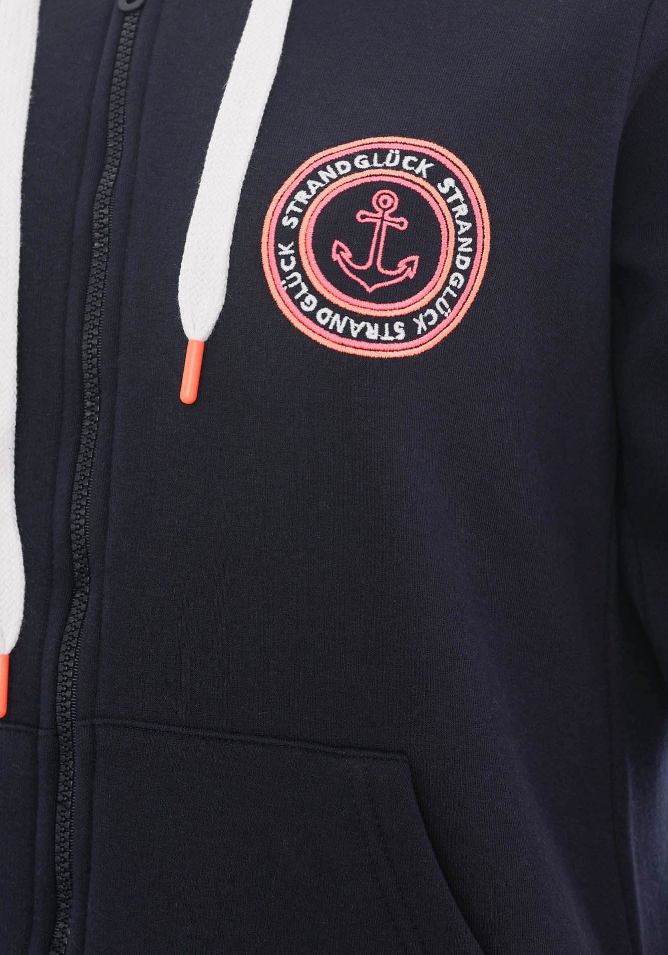 Zwillingsherz Capuchonsweatvest