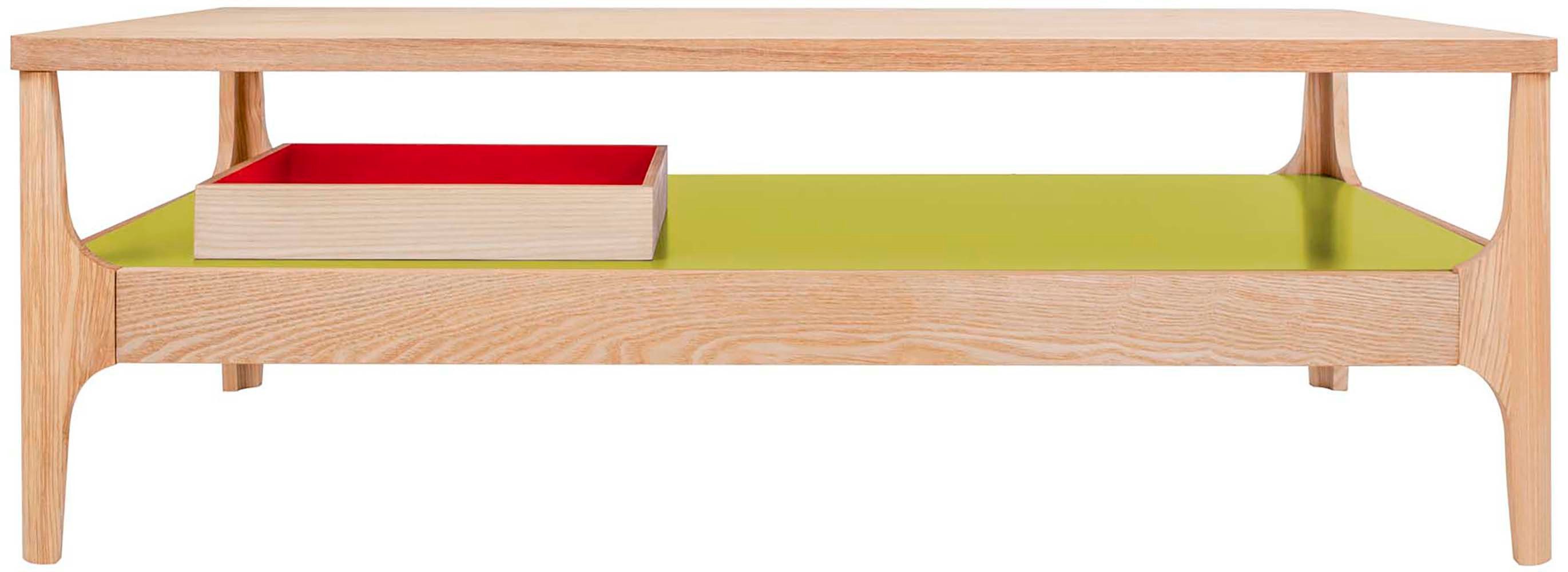 Kayoom Salontafel Koffietafel Addison, salontafel, open, opvallend ontwerp Bijzonder ontwerp, tafelpoten van massief hout, van stevig materiaal (1 stuk)