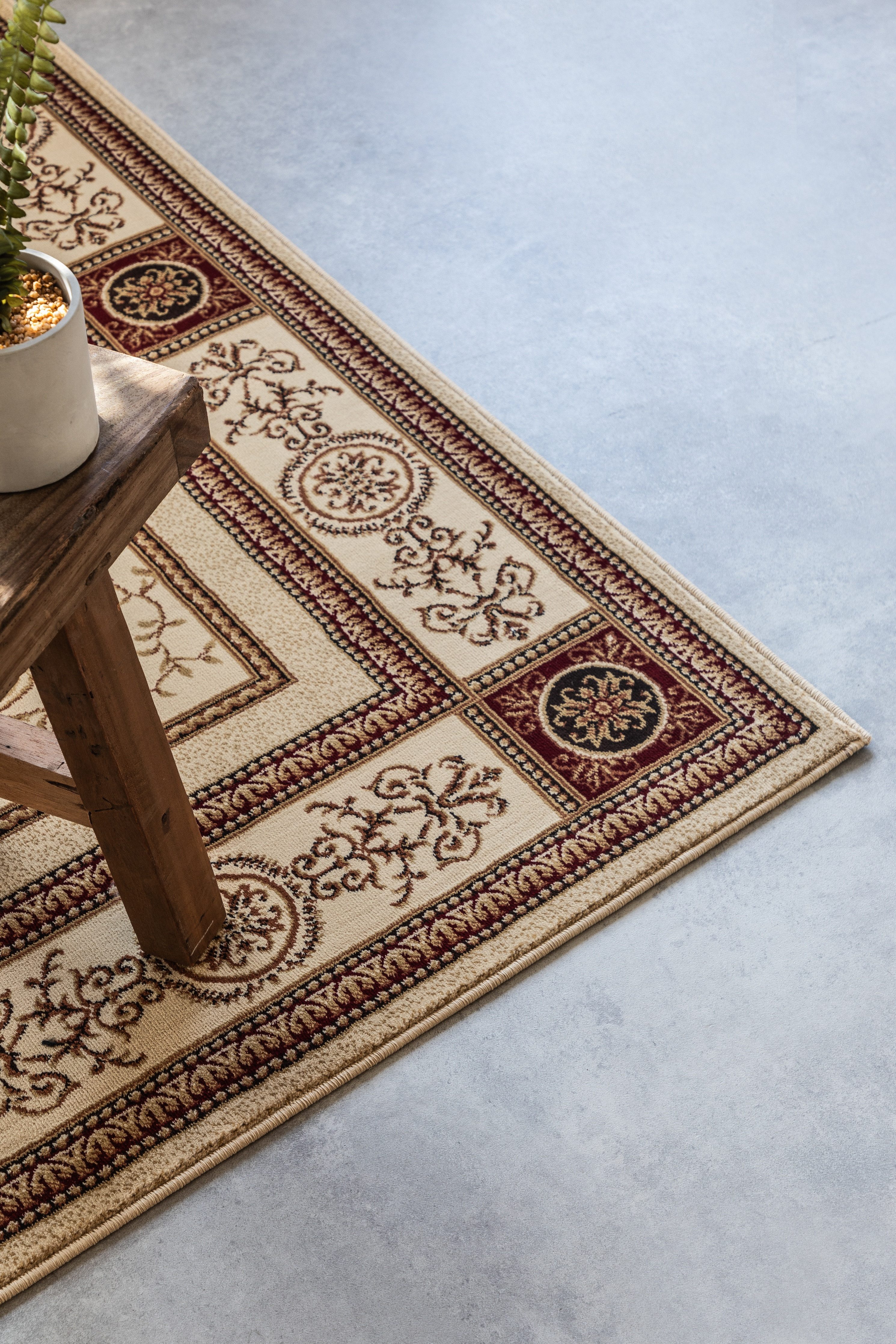 NORTHRUGS Vloerkleed Guzara Orient look, loper, slijtvast, onderhoudsvriendelijk, robuust