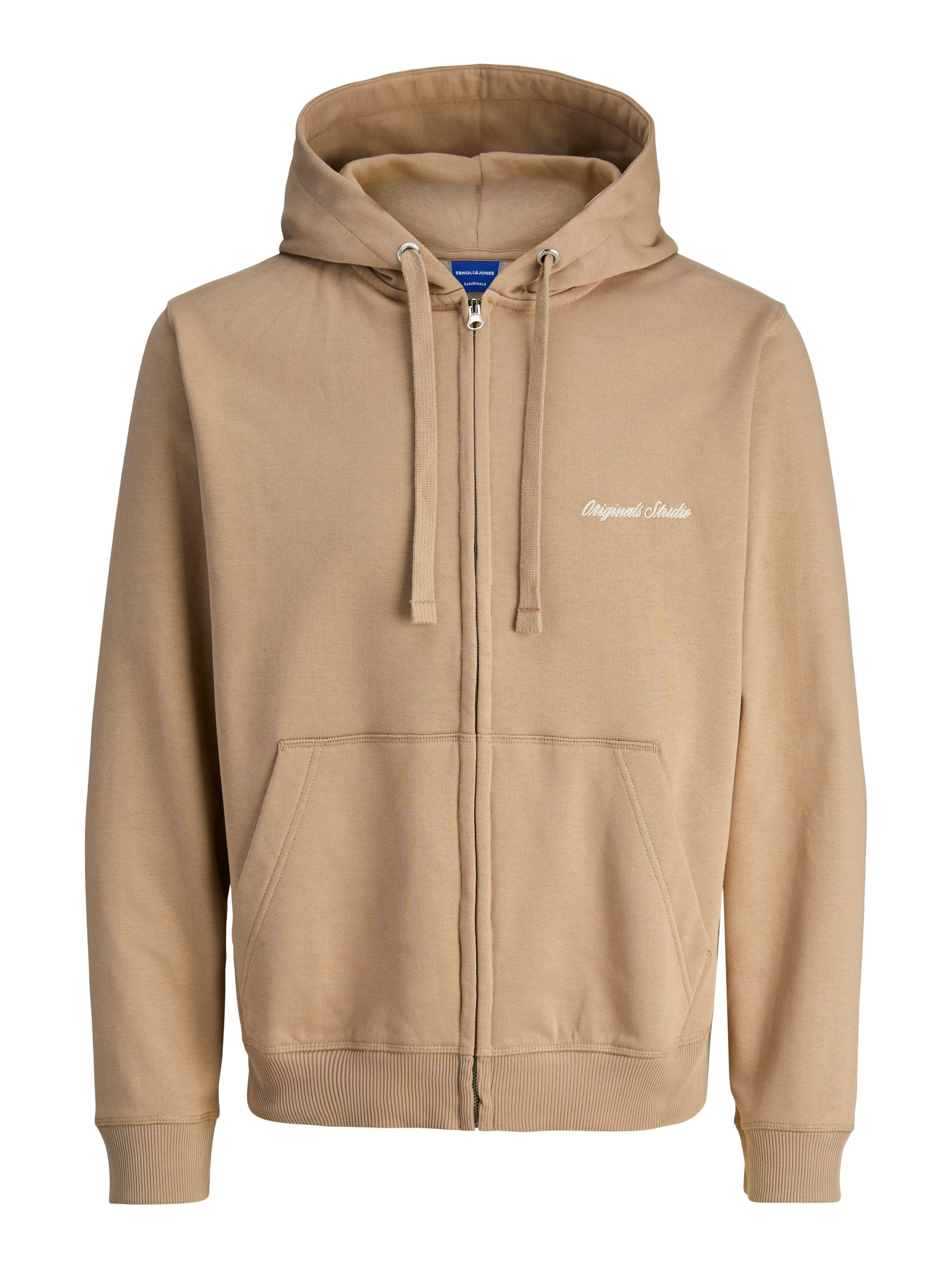 Jack & Jones Hoodie JORNORREBRO EMB SWEAT ZIP HOOD NOOS