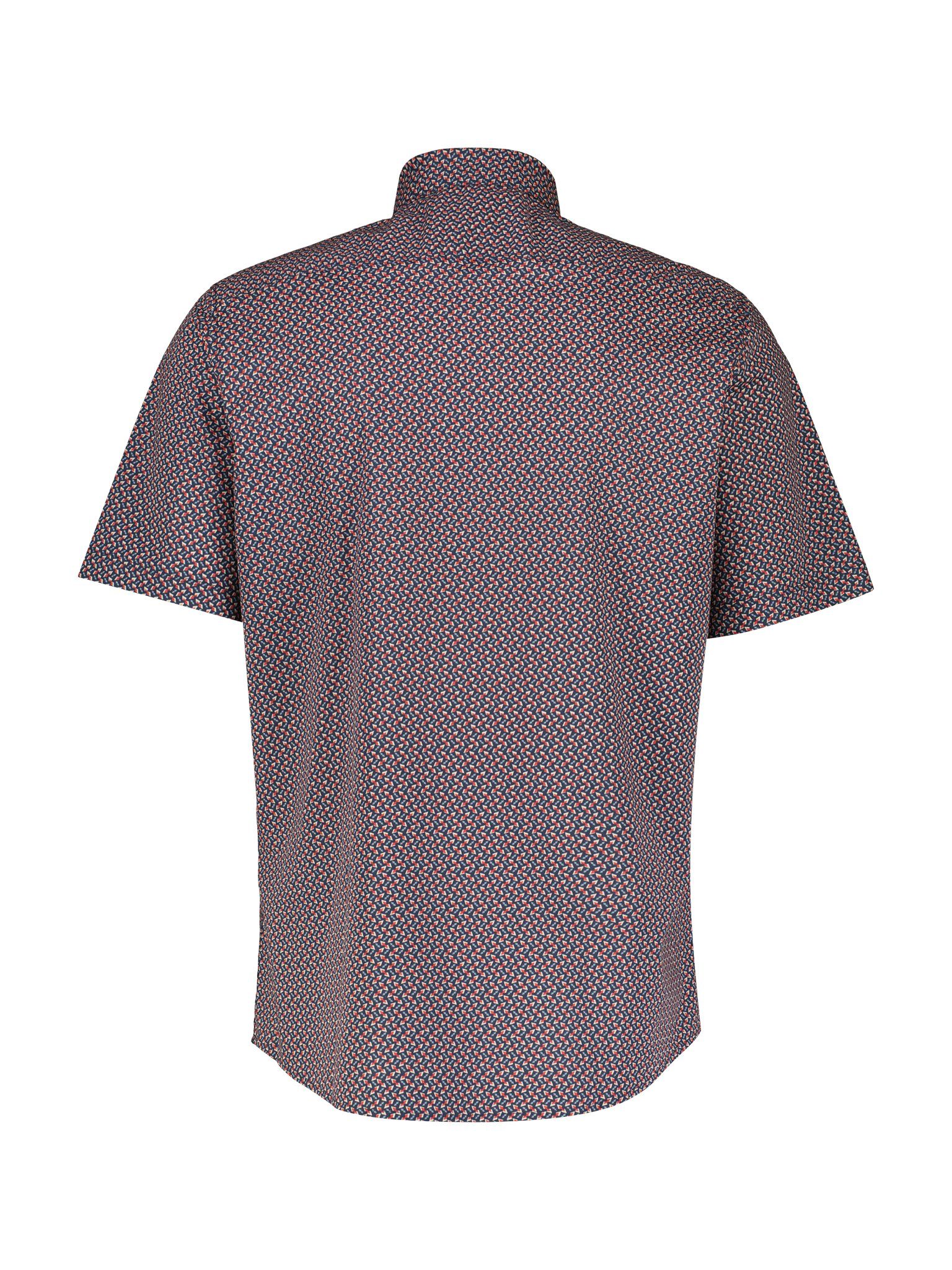 Lerros Overhemd met korte mouwen met geometrische fullprint