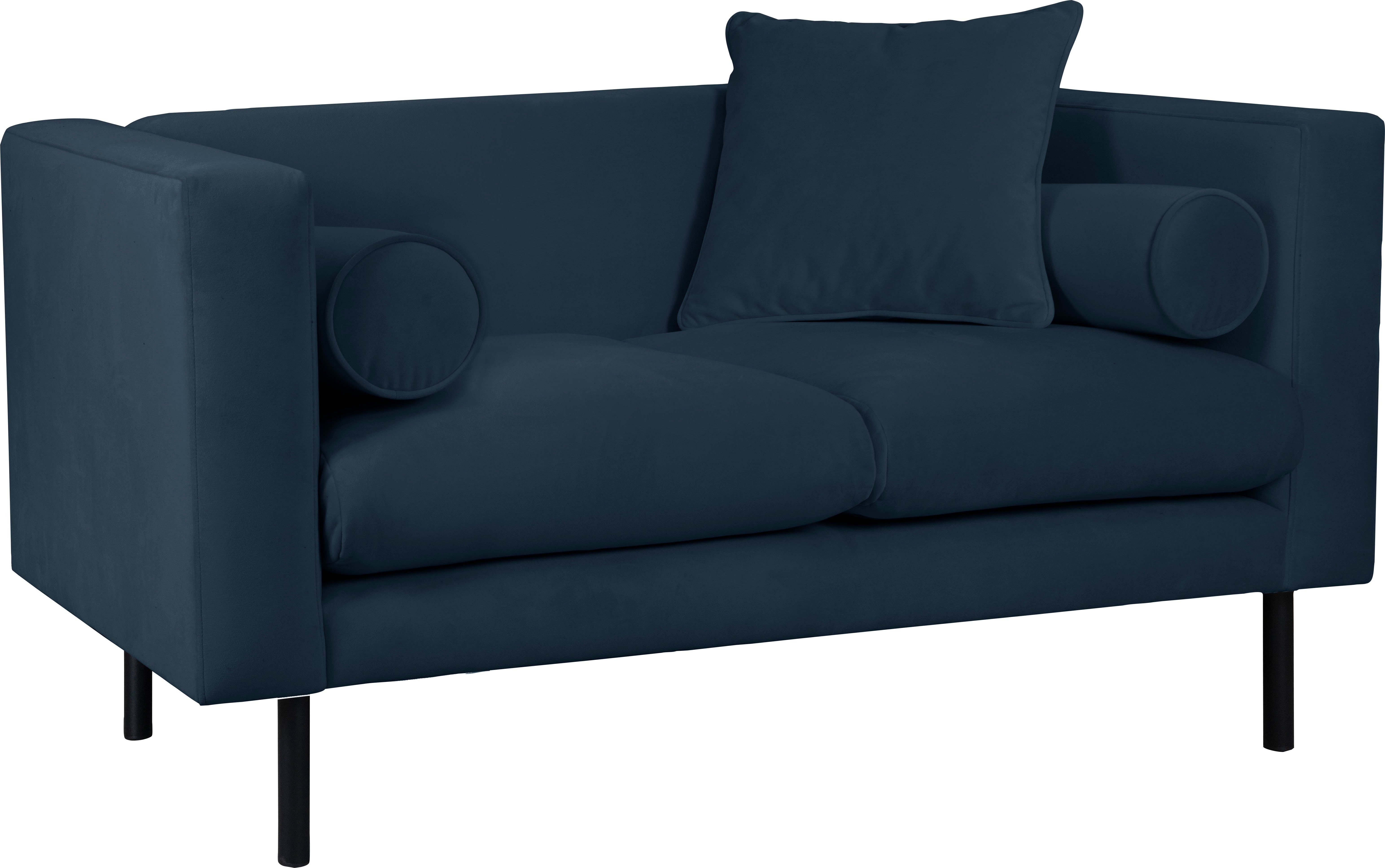 Guido Maria Kretschmer Home&Living 2-zitsbank Lillibeth designbank met golfondersteuning, afmetingen B/D/H: 155/74/83 cm