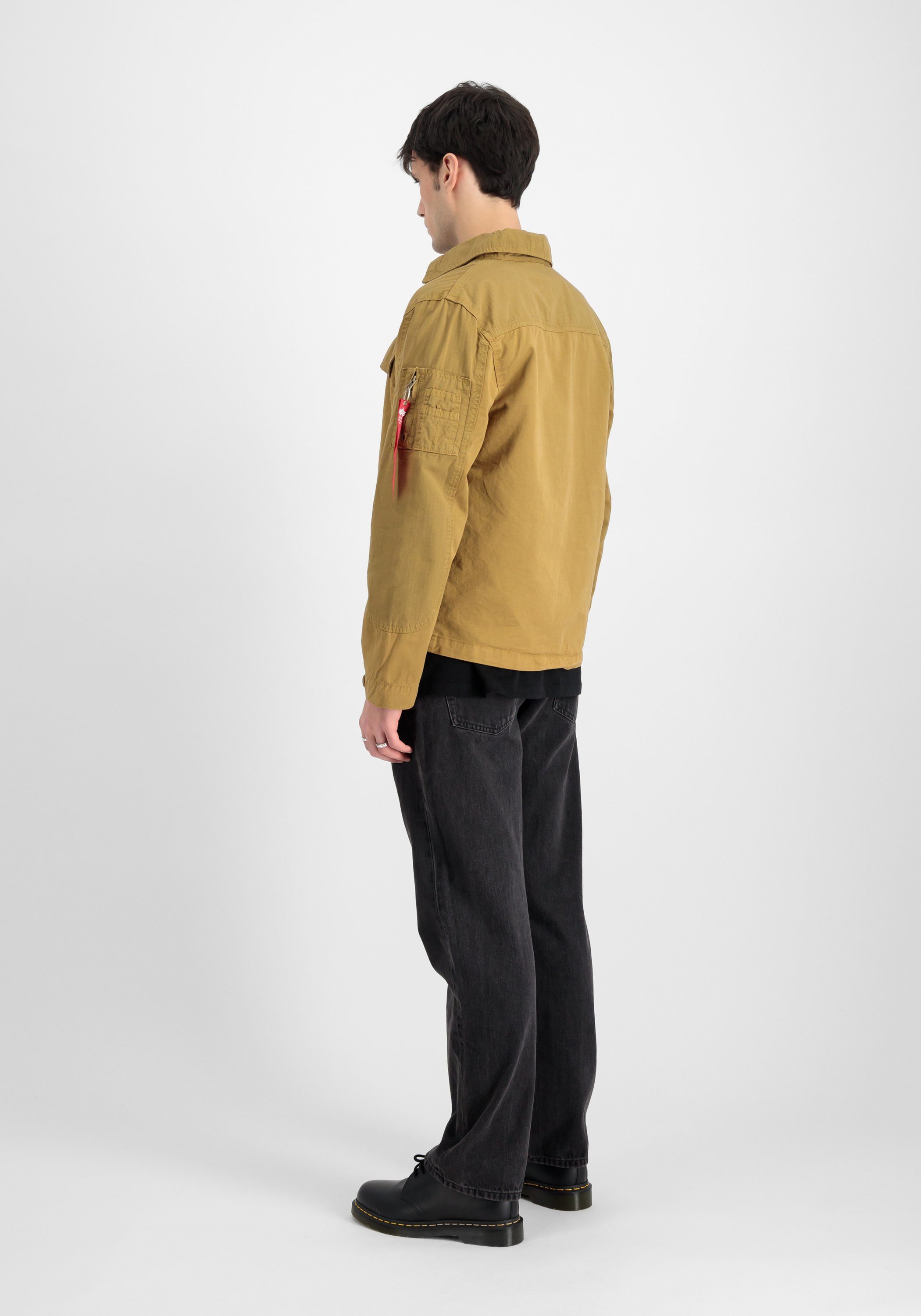 Alpha Industries Overhemdjasje ALPHA INDUSTRIES Men - Overshirts Color Block Overshirt