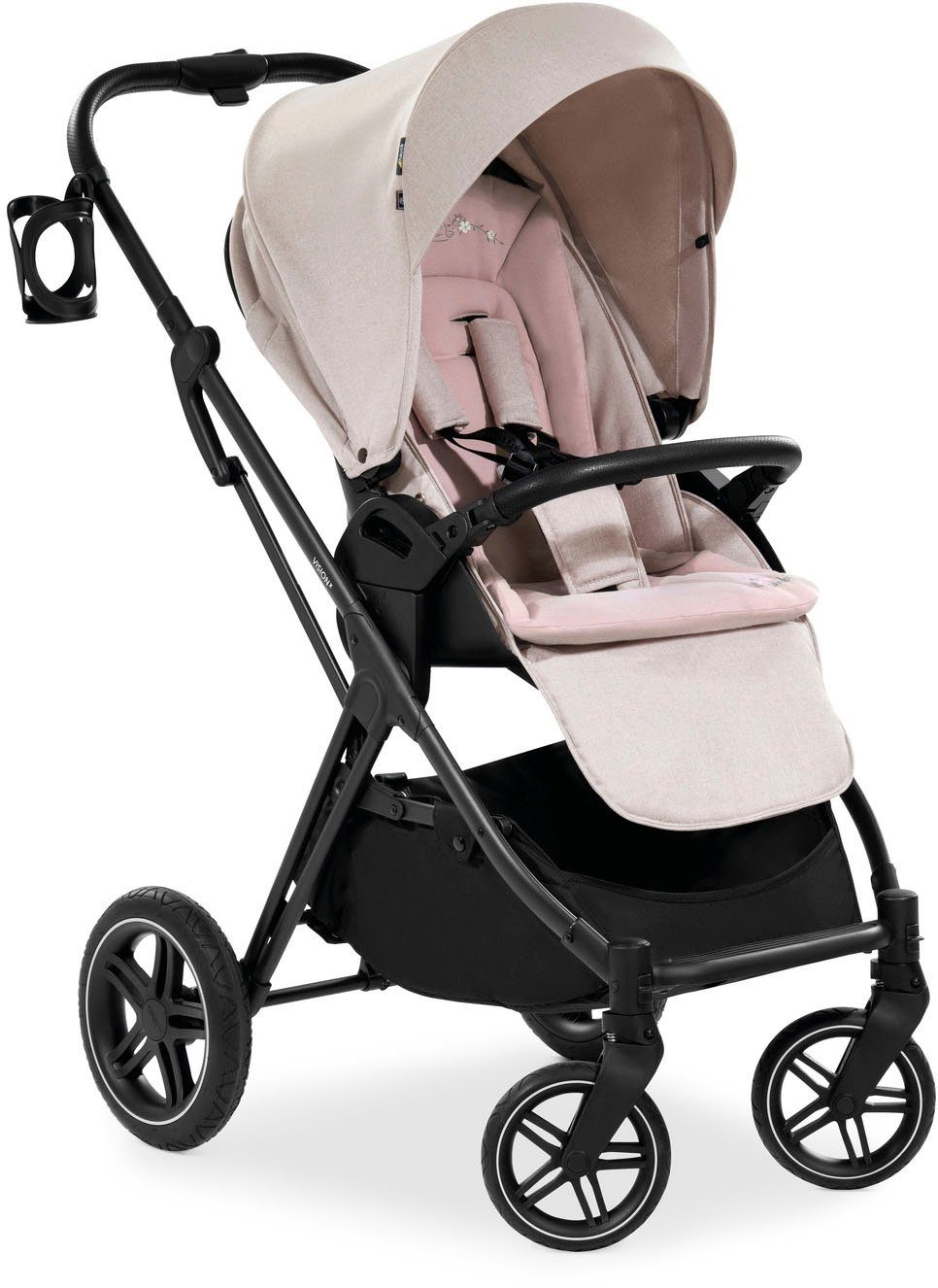 Hauck Zitkussen voor kinderwagens Seat Liner, Bambi Rose