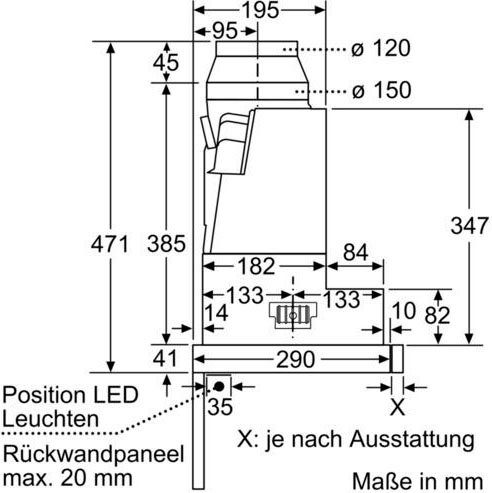 NEFF Vlakscherm-afzuigkap D49ED52X1