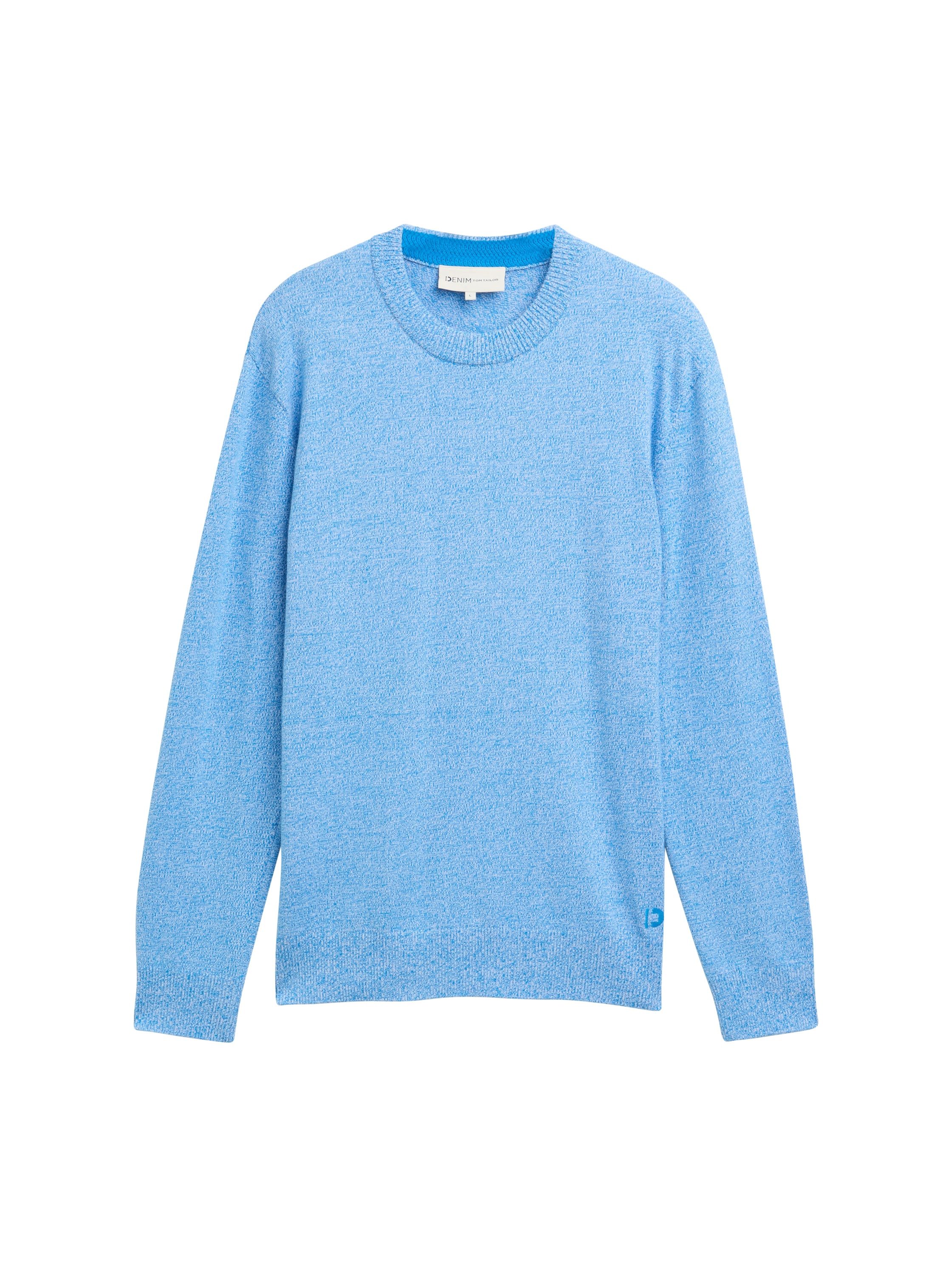 Tom Tailor Denim Gebreide trui in gemêleerde look