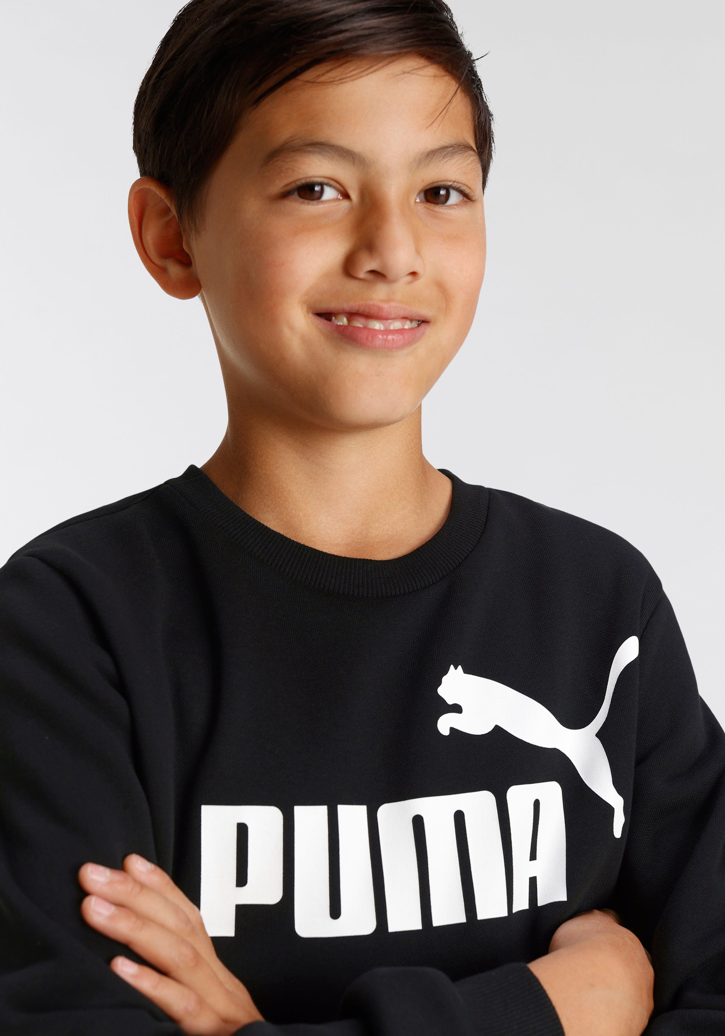PUMA Sweatshirt ESS Big Logo Crew FL B