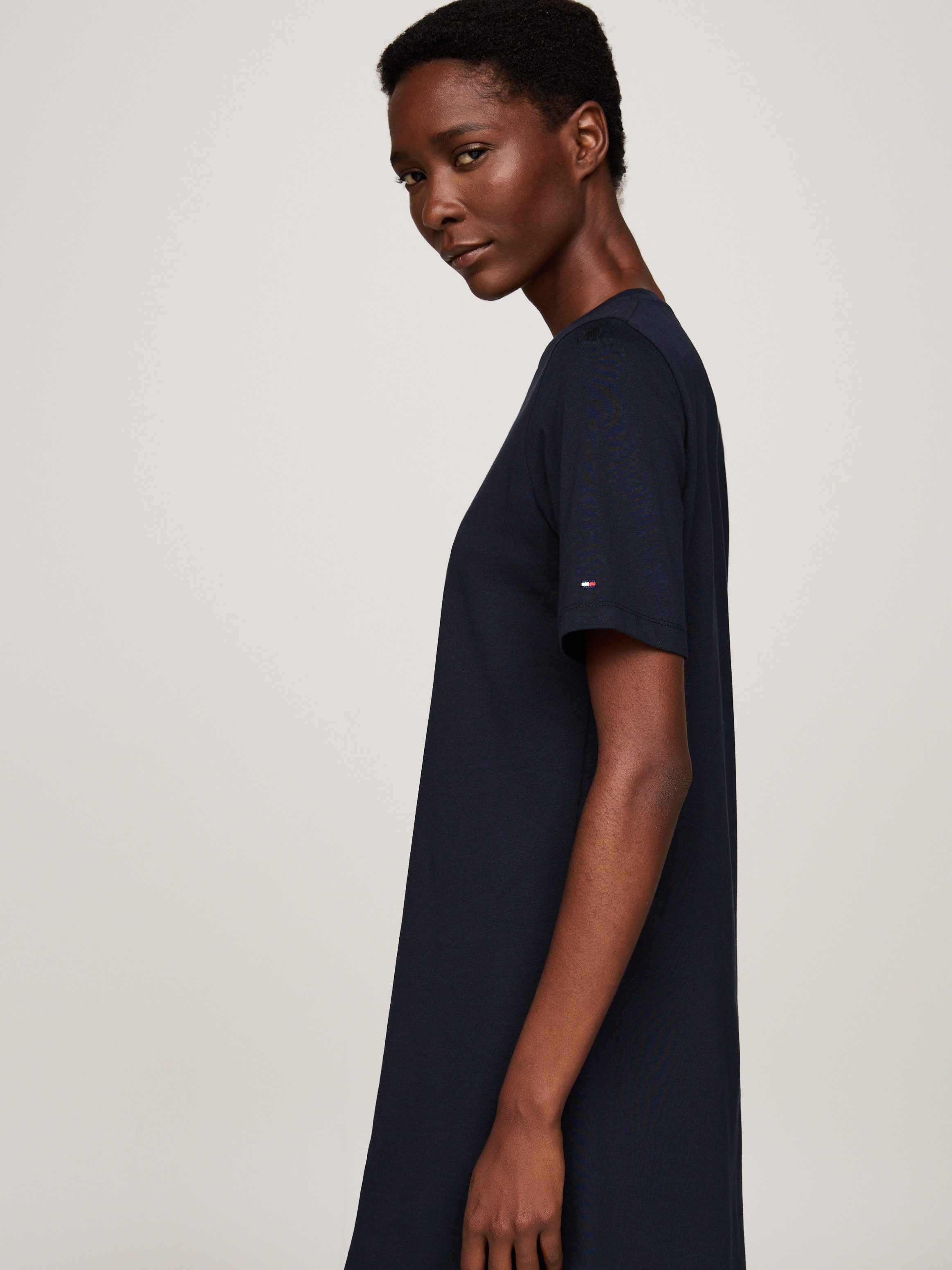 Tommy Hilfiger Shirtjurk REG NAUTICAL TEE DRESS SS