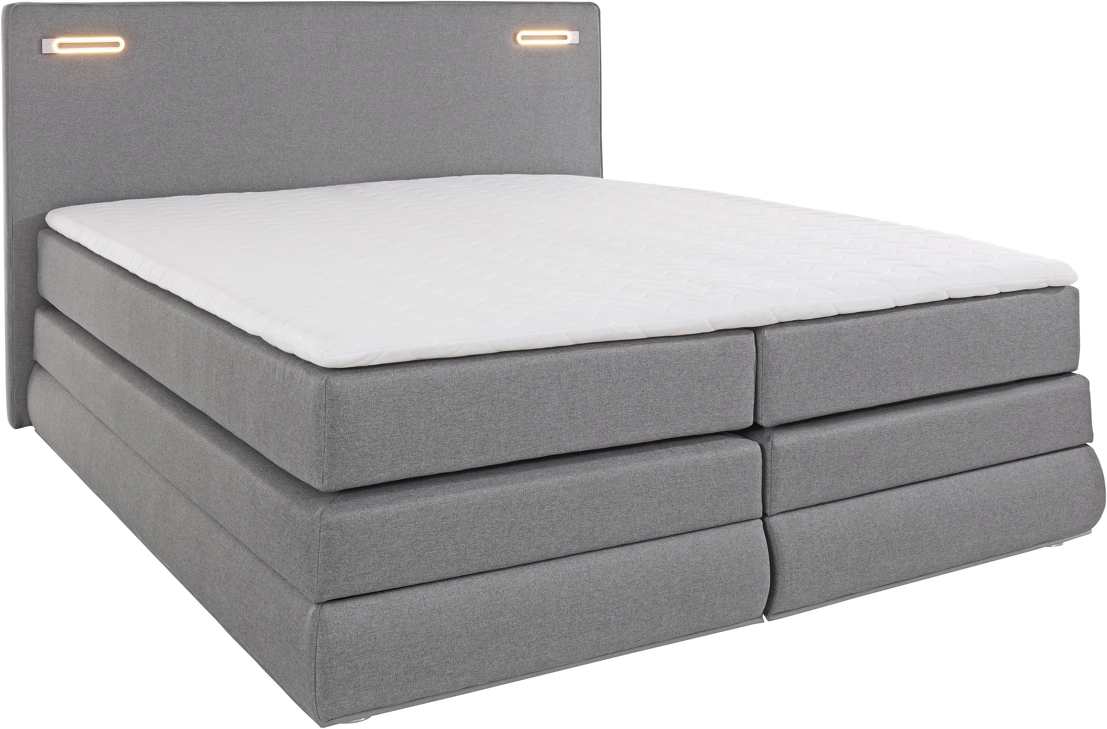 COLLECTION AB Boxspring Ninoni incl. bedlade, topper en optioneel met led-verlichting