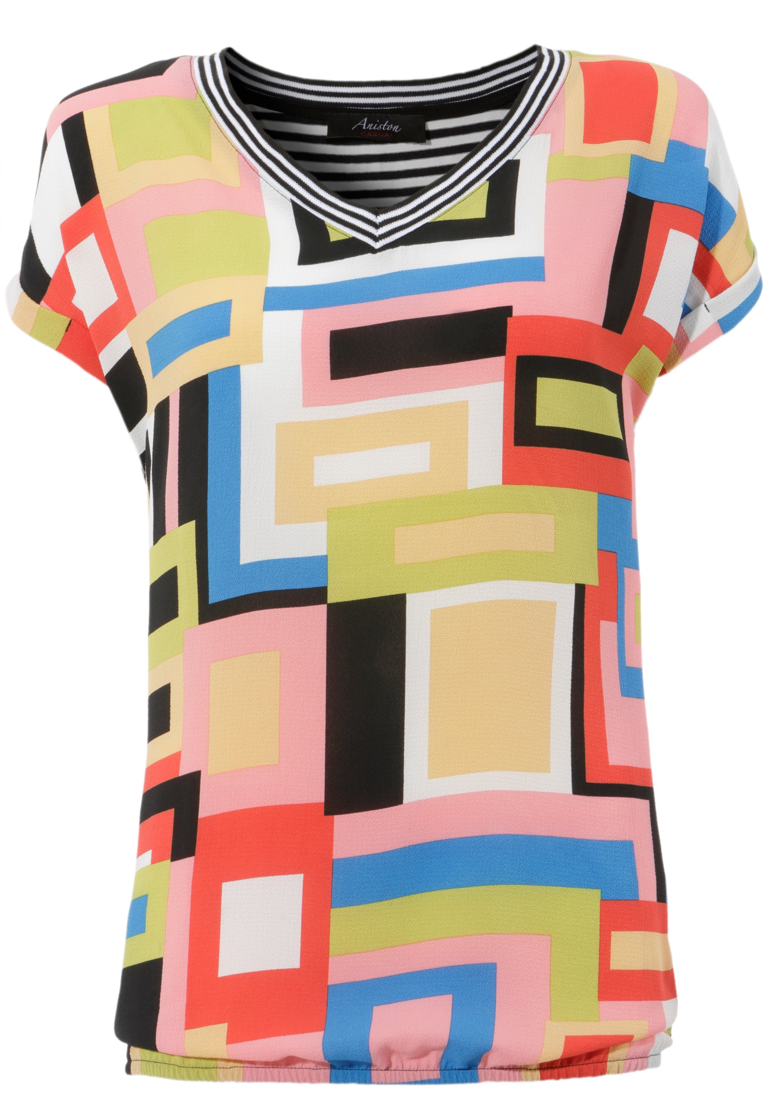 Aniston CASUAL T-shirt materiaal- en motievenmix