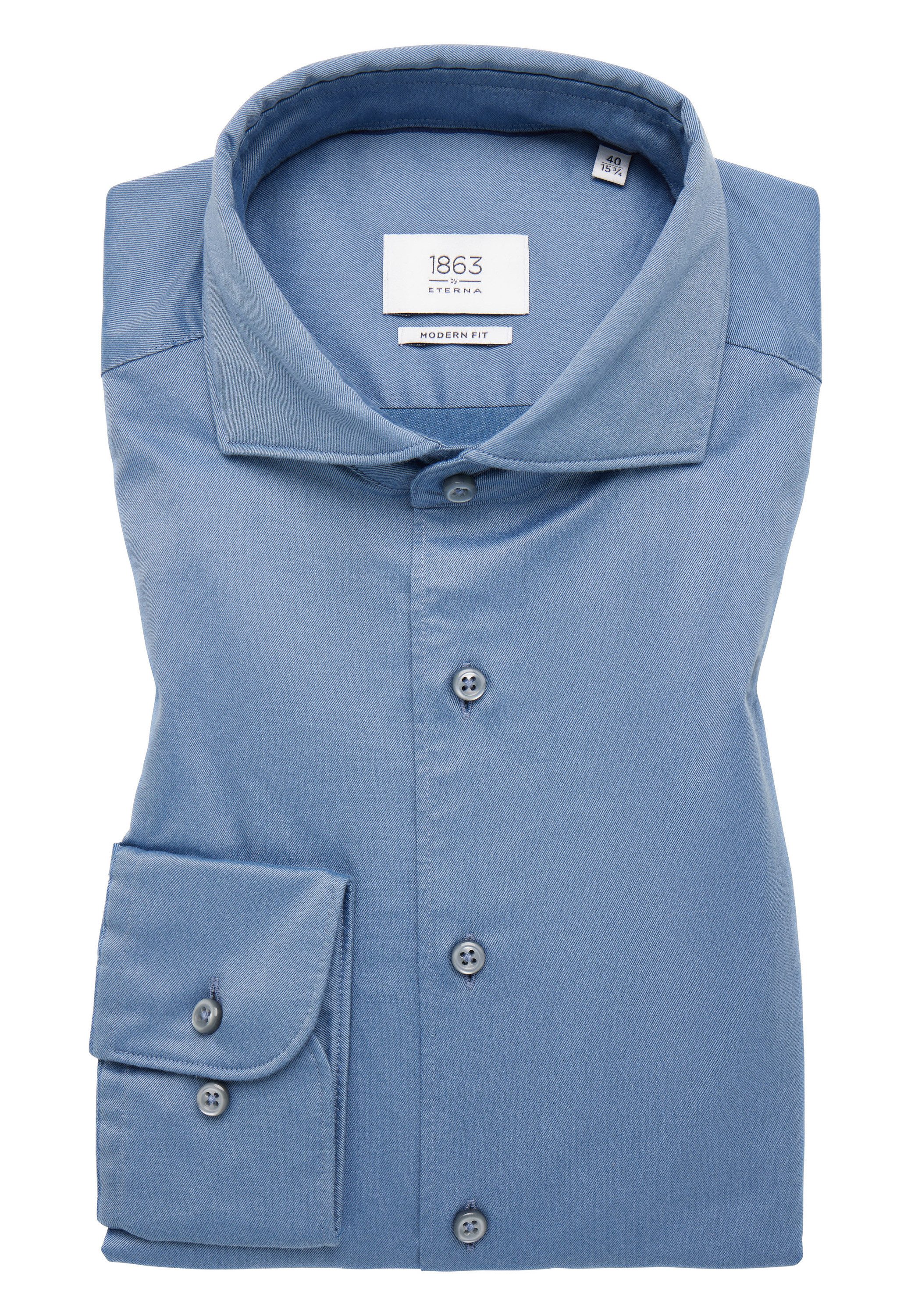 Eterna Overhemd met lange mouwen MODERN FIT EASY IRON (gemakkelijk te strijken)