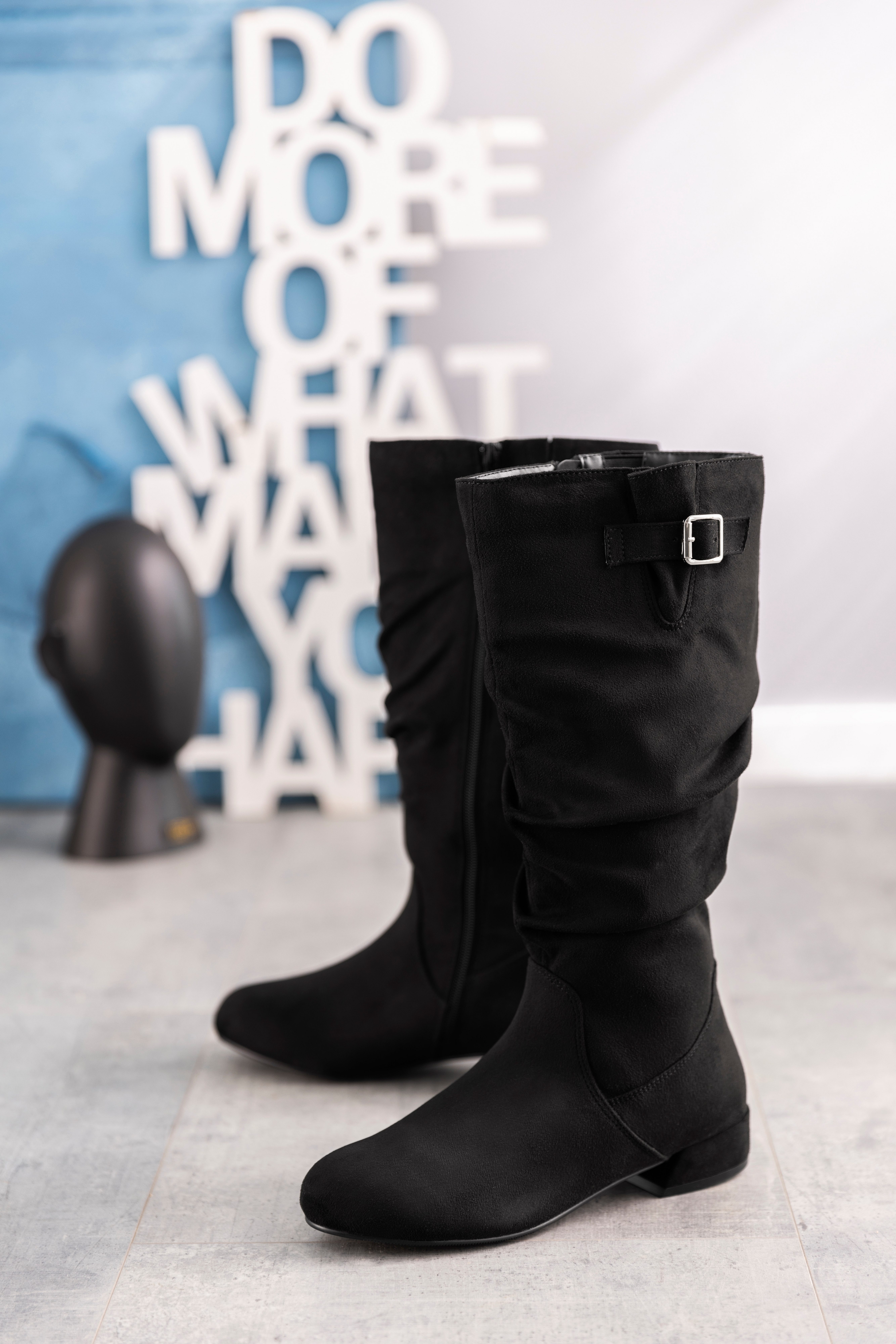 Aniston SHOES Laarzen met aangerimpelde slouchy-schacht - nieuwe collectie