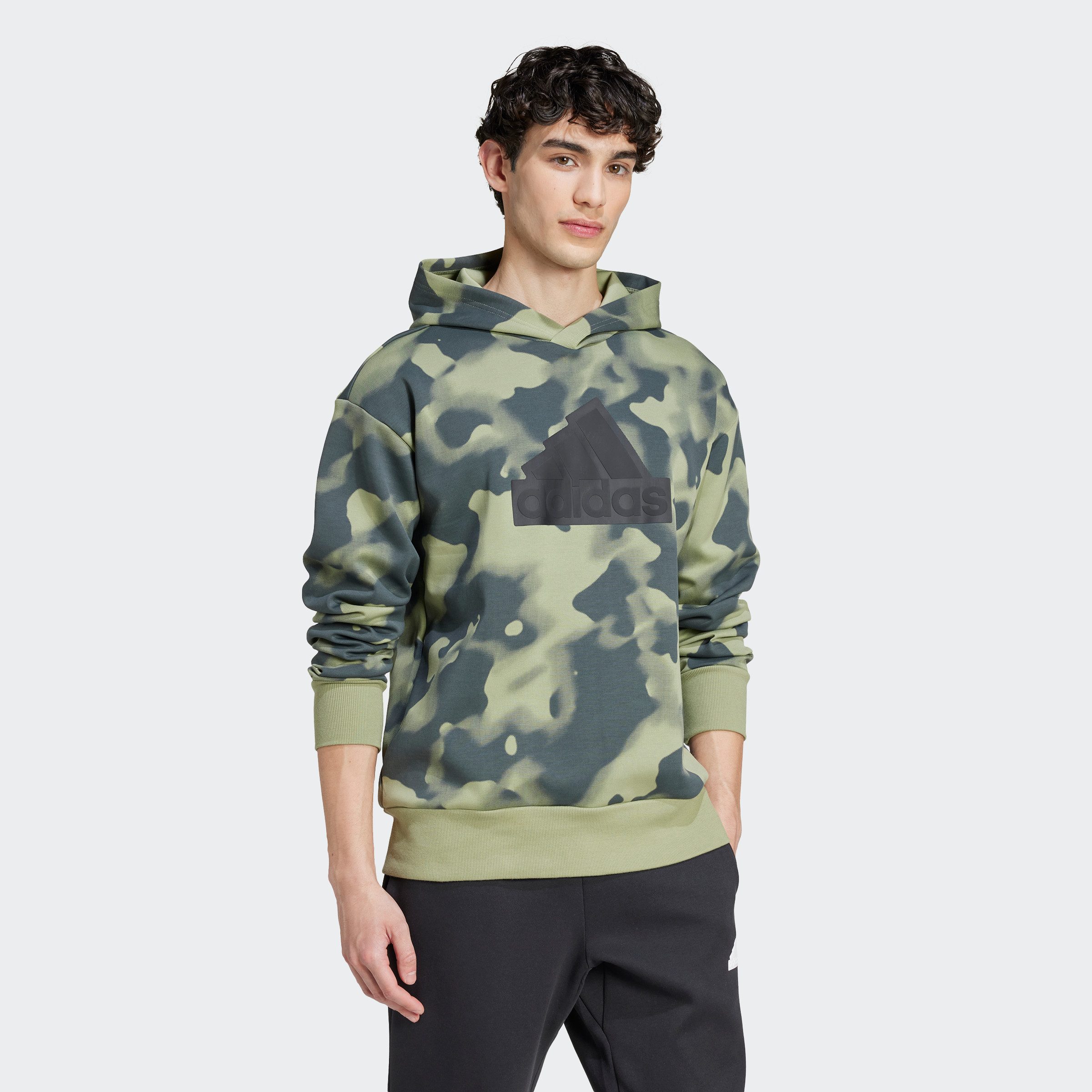 adidas Sportswear Hoodie M FI BOS HD AOP