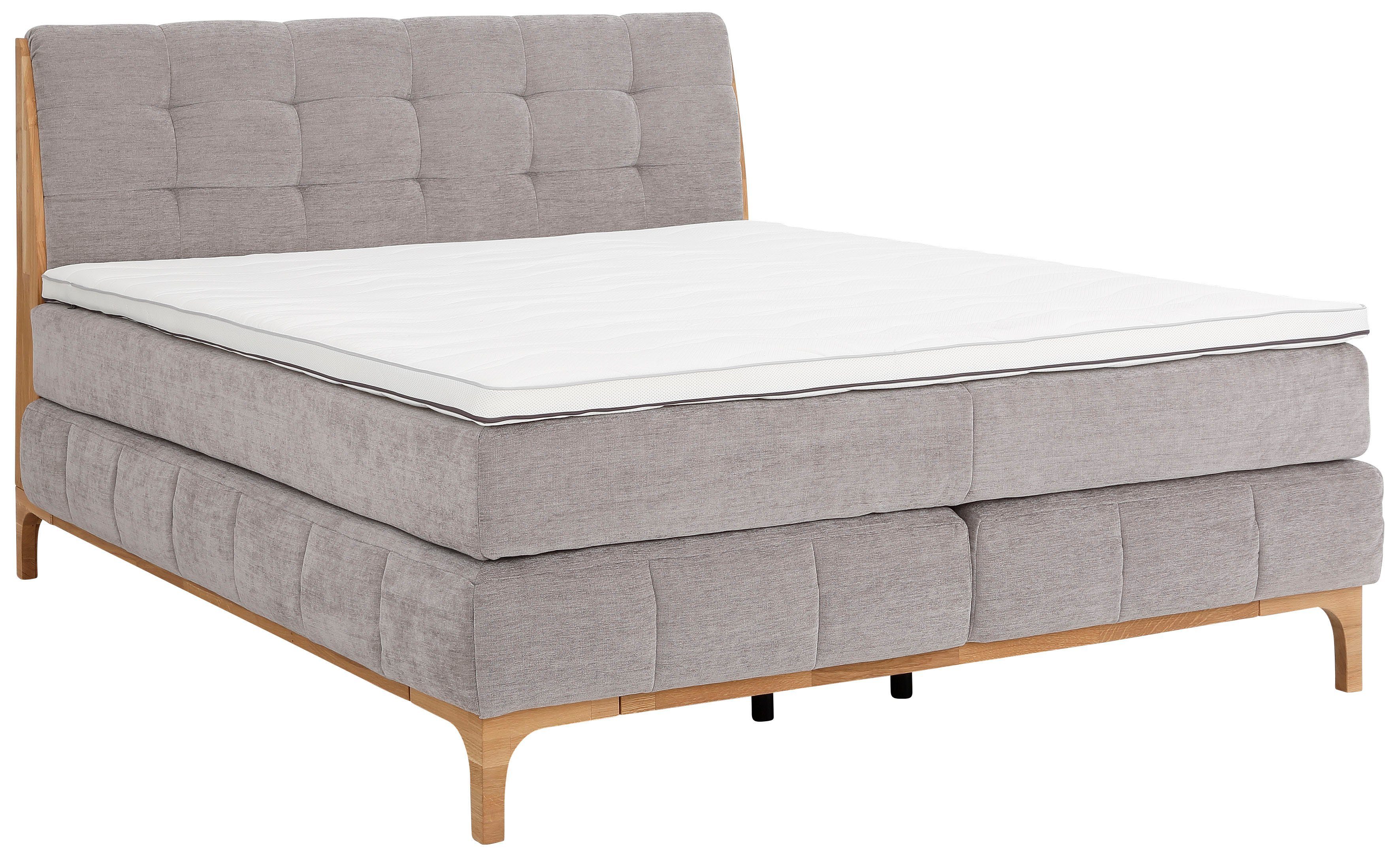 OTTO products Boxspring Jelle met gecertificeerde, gerecyclede overtrekstoffen, verschillende uitvoeringen, ook hardheid 4 te bestellen! (5 stuks)