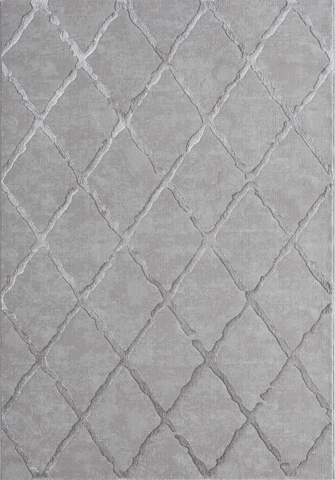 The carpet Vloerkleed Knight moderne woonkamer tapijt met elegant glanzende pool