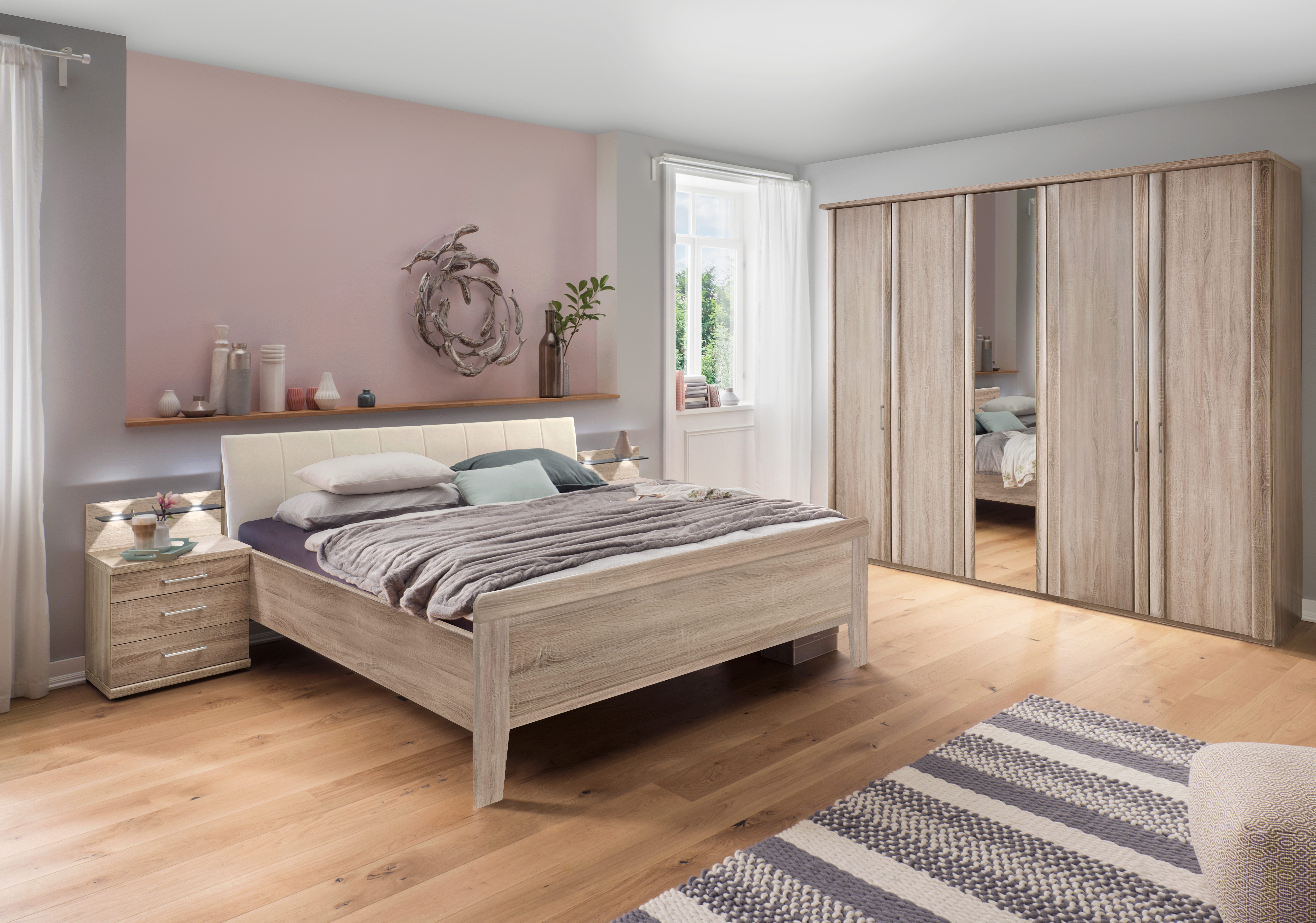 WIEMANN Houten bed Bern viervoudig verstelbare lighoogte