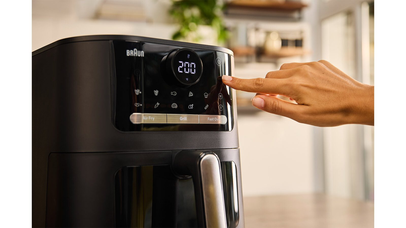 Braun Airfryer MultiFry HF 5073I BK schwarz
