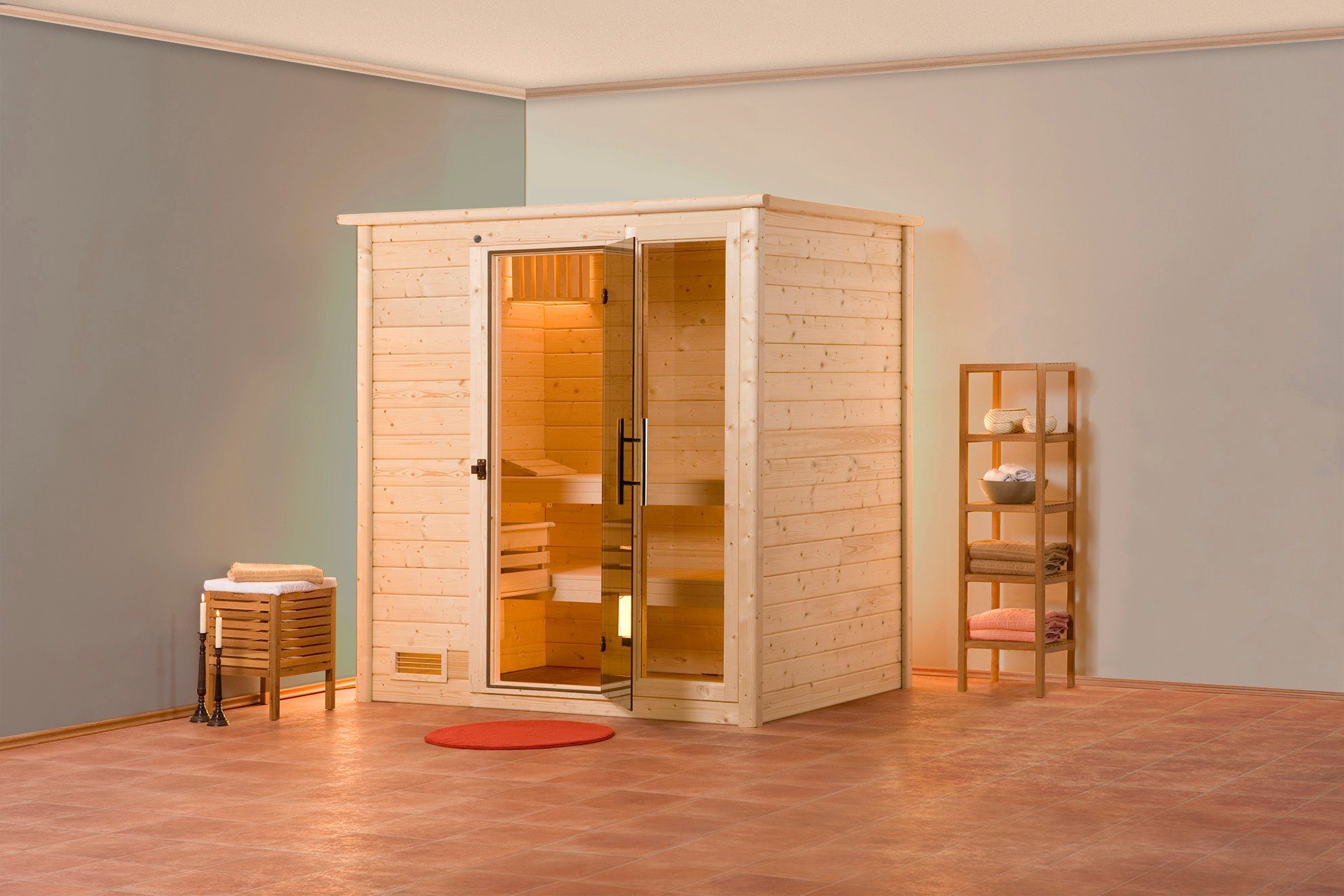 weka Sauna Bergen zonder kachel