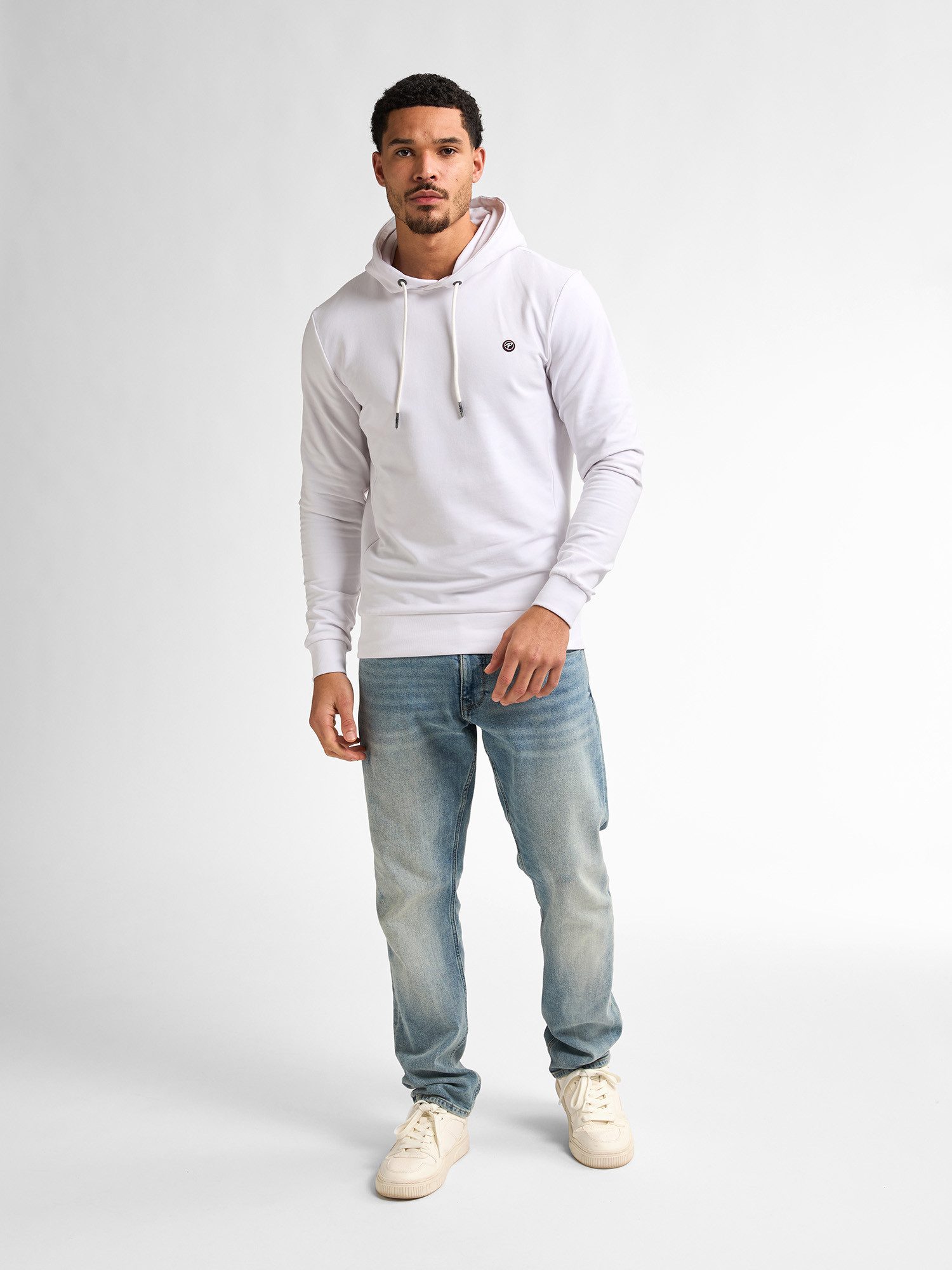 Petrol Industries Hoodie met geborduurd logo