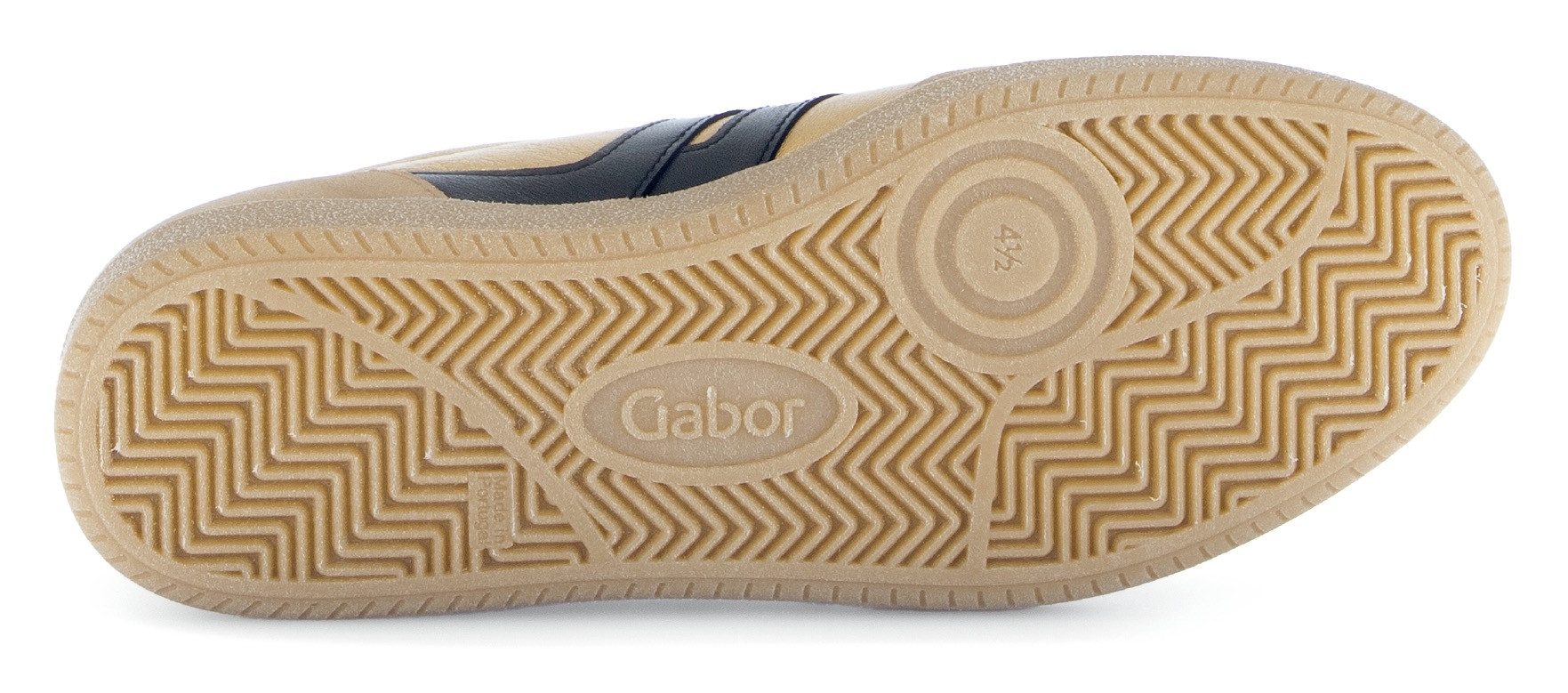 Gabor Plateausneakers , vrijetijdsschoen, halfschoen, veterschoen met gepolsterde schacht
