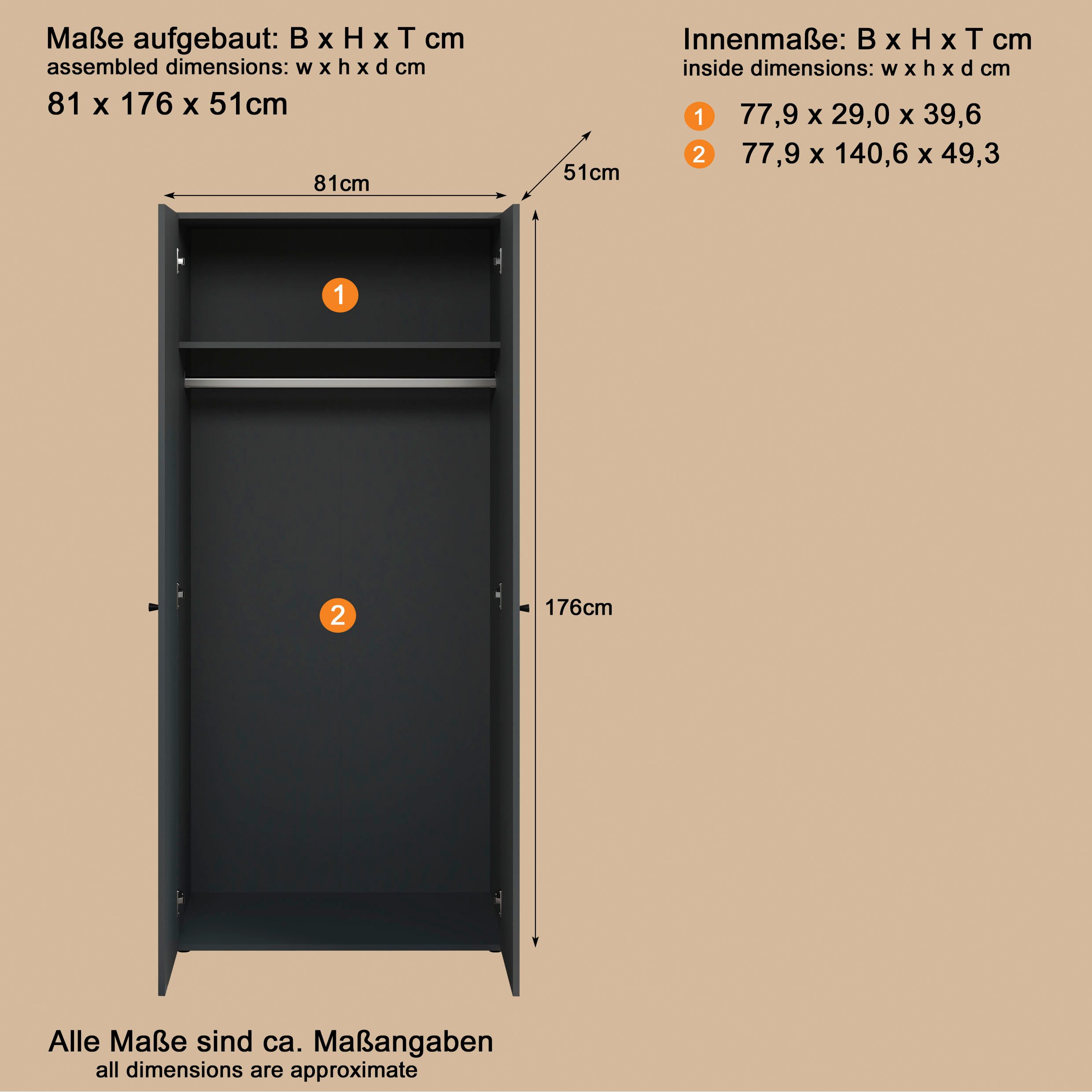 INOSIGN Kledingkast Jersey slaapkamer kast garderobe bestseller kast