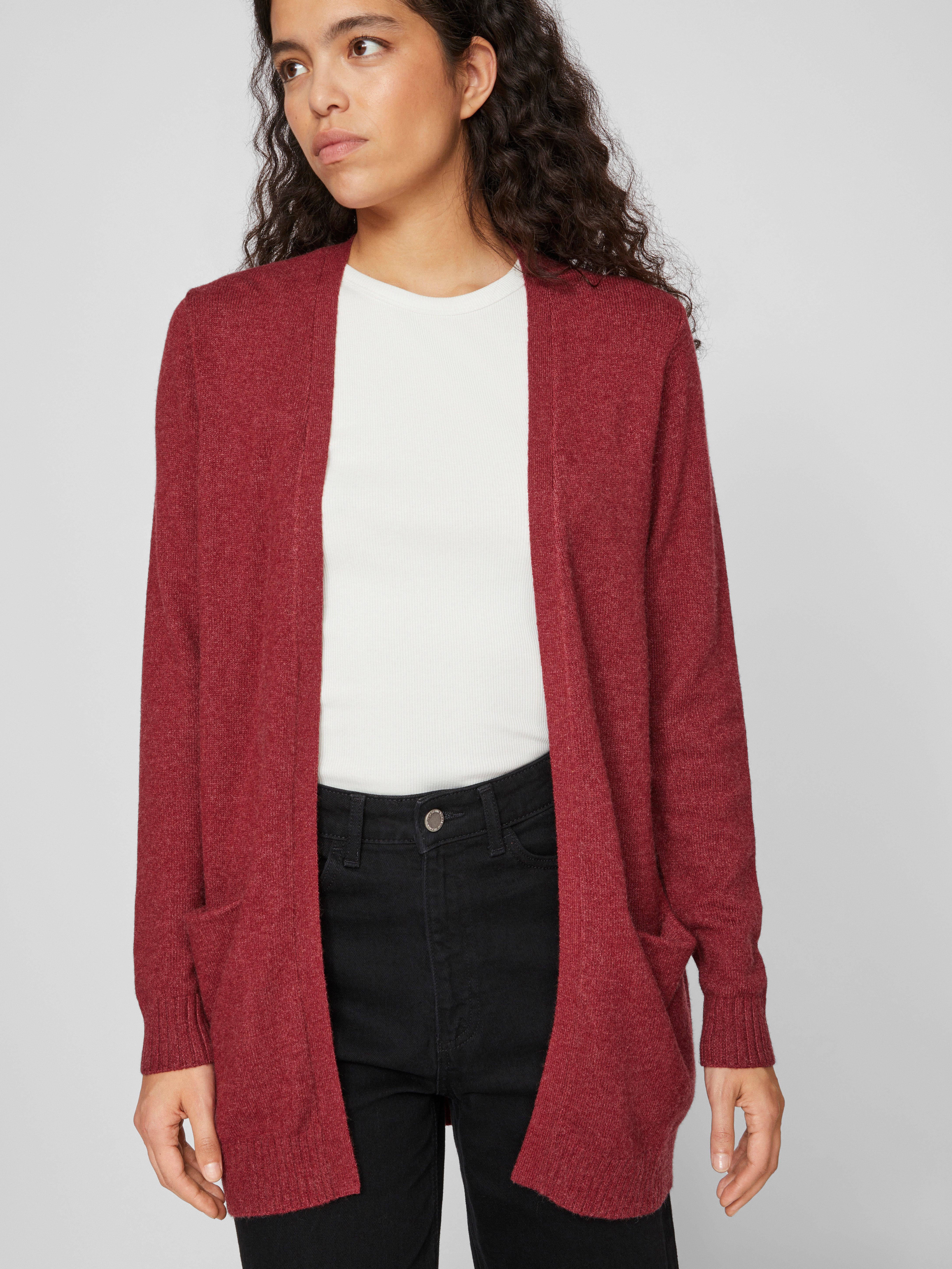 Vila Vest VIRIL OPEN L S KNIT CARDIGAN NOOS