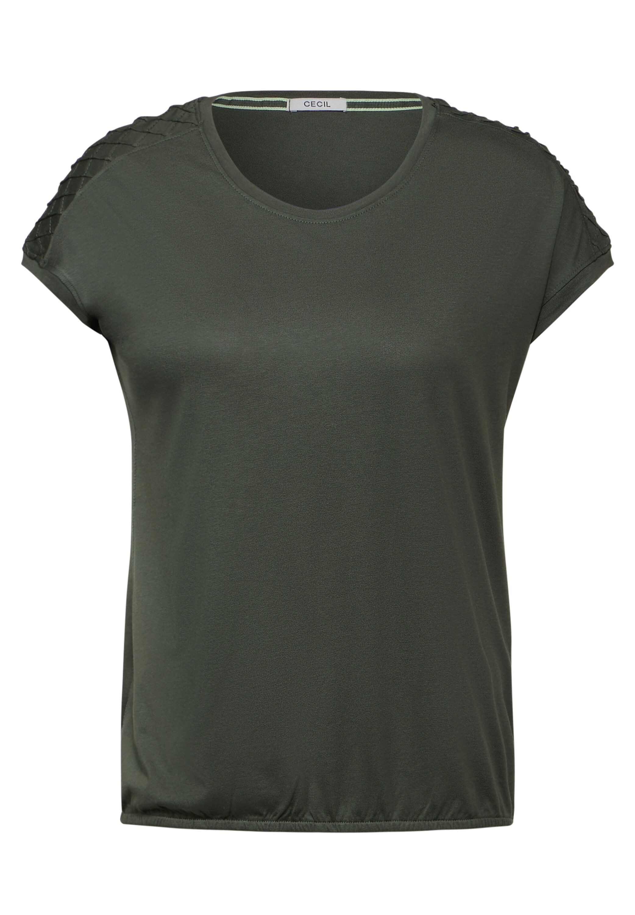 Cecil T-shirt met biesdecoratie