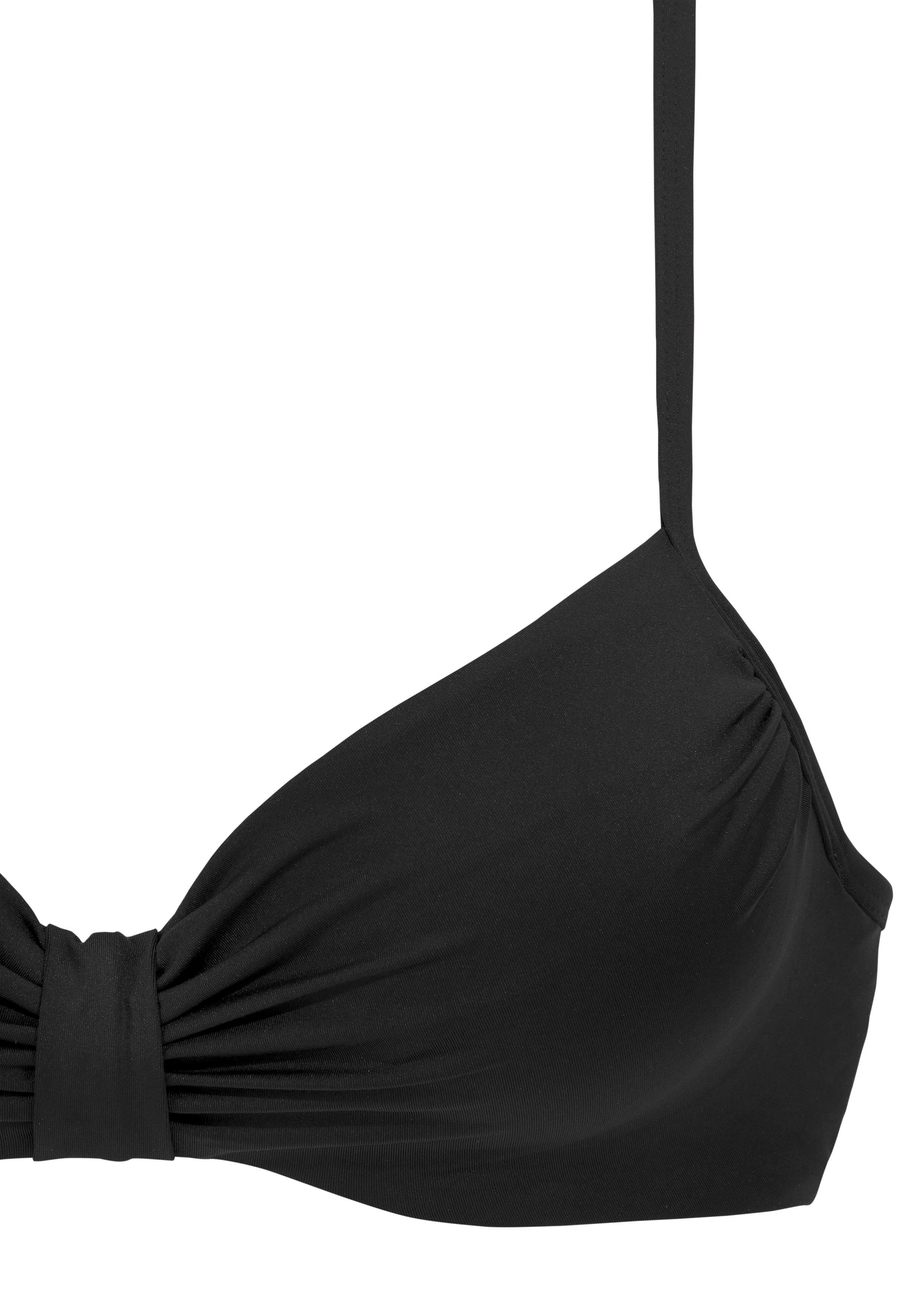 Lascana Bikinitop met beugels met gewatteerde cups