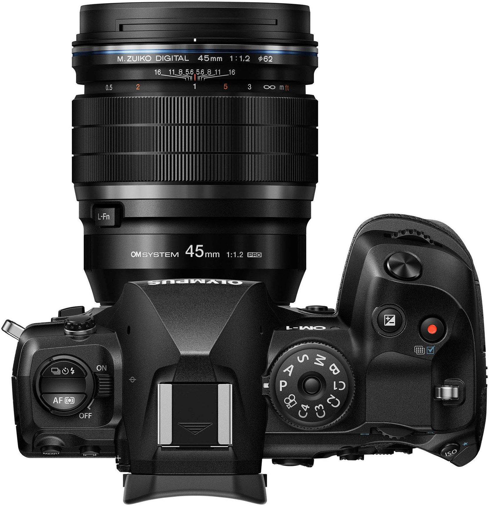 OM SYSTEM Objectief M.Zuiko ED 45 mm 1:1,2 PRO