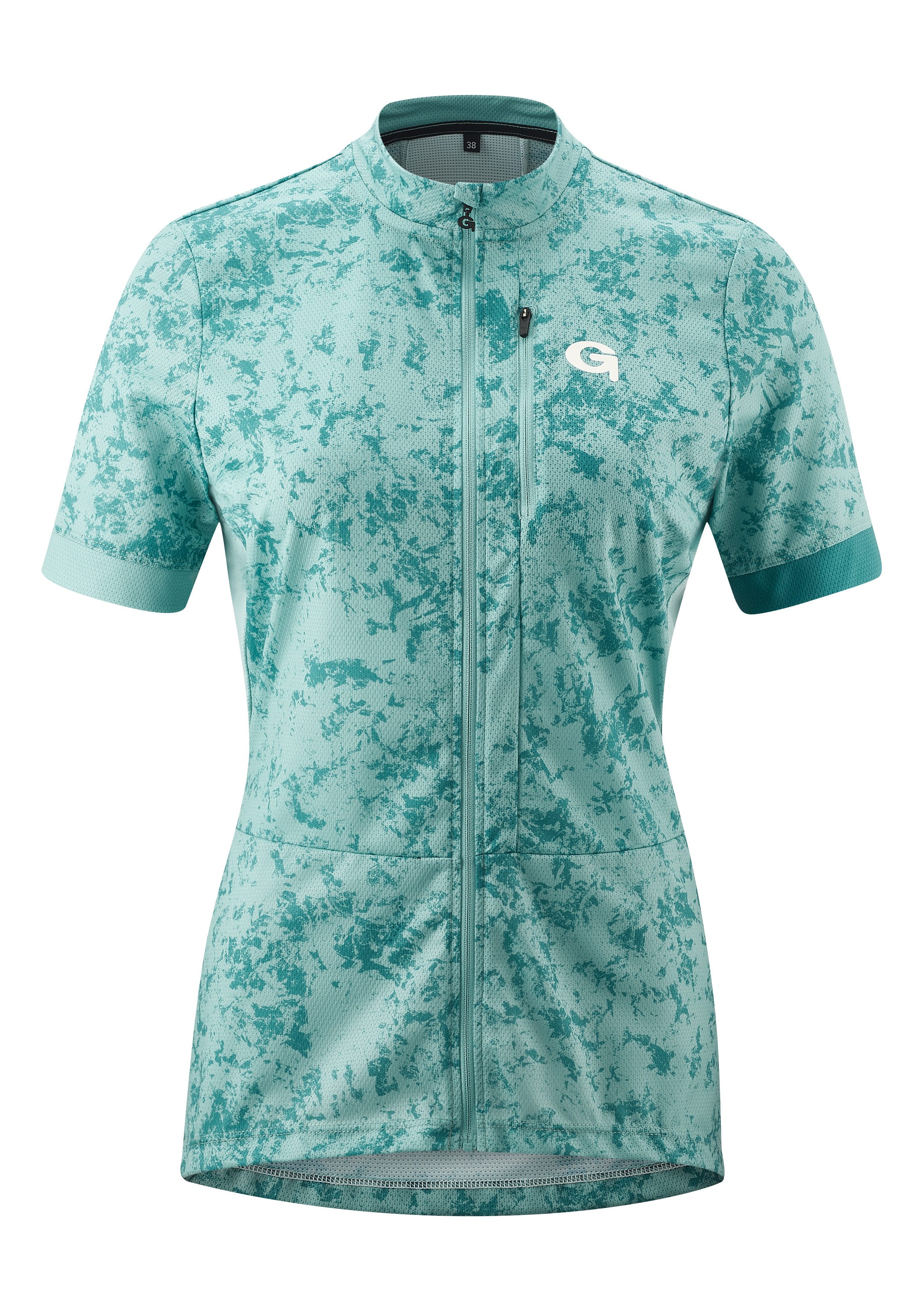 Gonso Fietsshirt PRESOLANA Dames fiets shirt met korte mouwen ademend fietstricot met achterzak