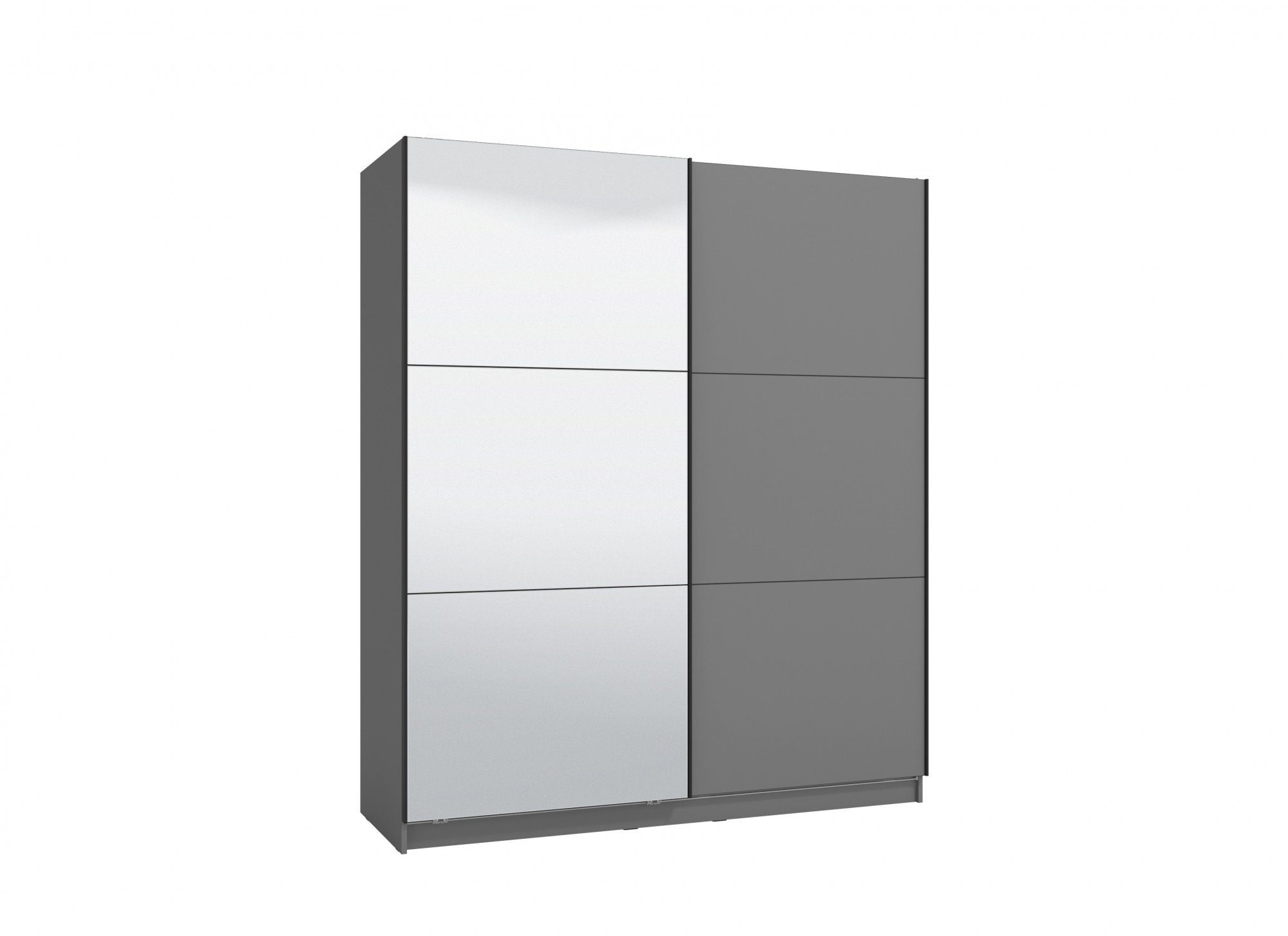INOSIGN Zweefdeurkast Sierra kledingkast met spiegel linnenkast garderobe Topseller INCLUSIEF interne indeling, FSC®-gecertificeerd, OTTOs Choice
