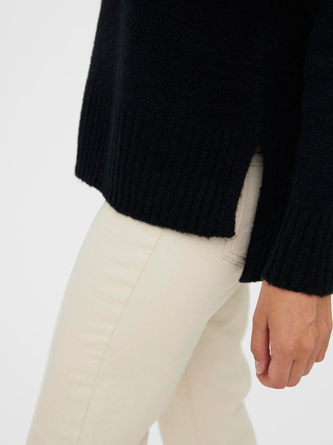 Vero Moda Trui met staande kraag VMLEFILE OVERSIZE BOXY BLOUSE GA NOOS