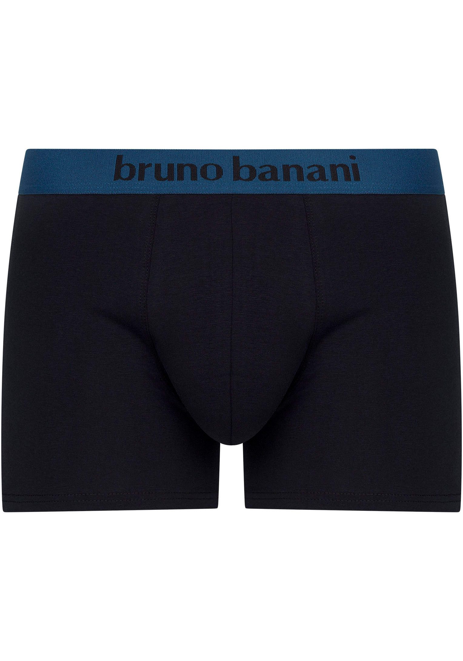 Bruno Banani Boxershort met contrasterend logo-tailleband (2 stuks, Set van 2)