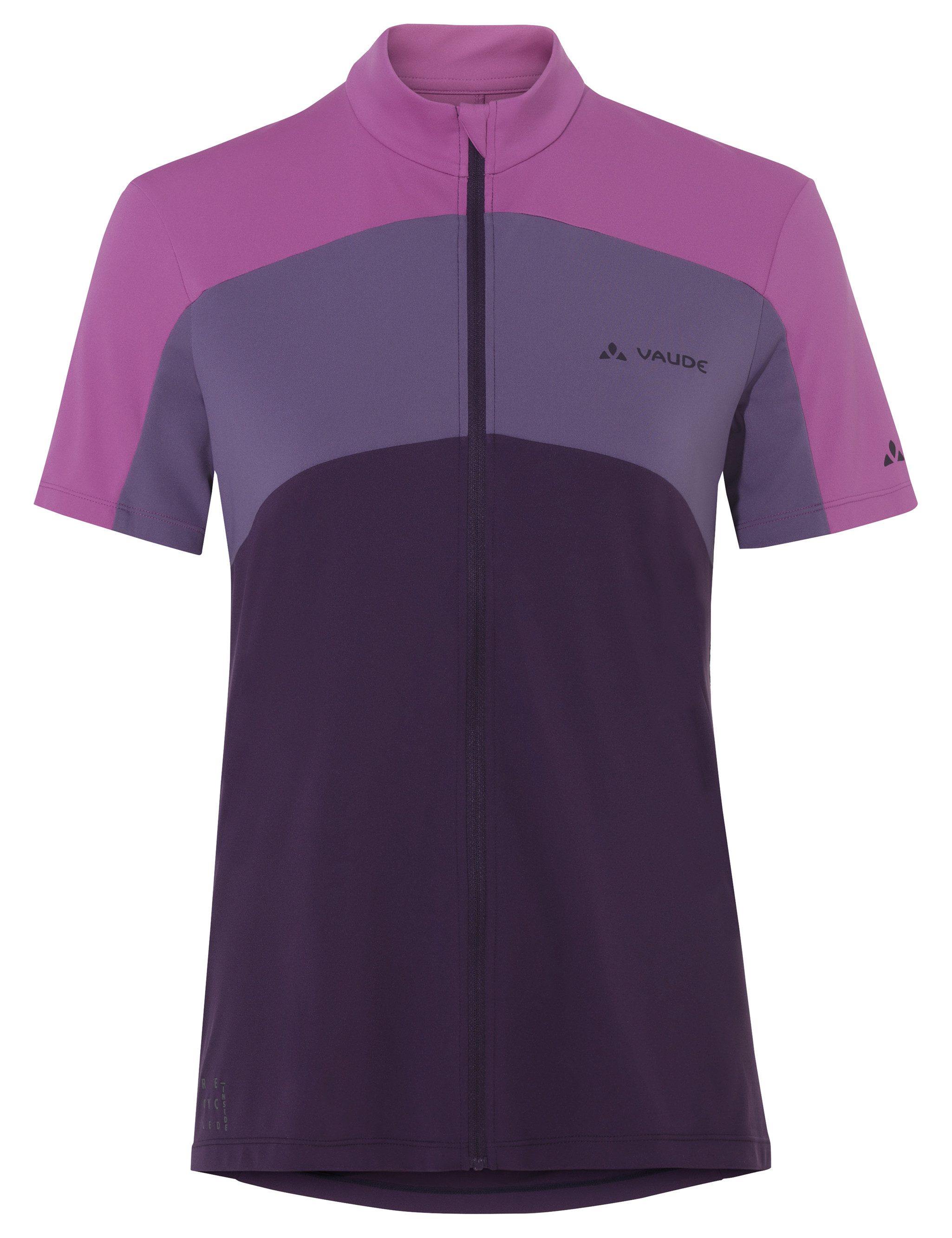 VAUDE Fietsshirt Women's Matera FZ Tricot Fiets shirt colorblocking (1-delig)