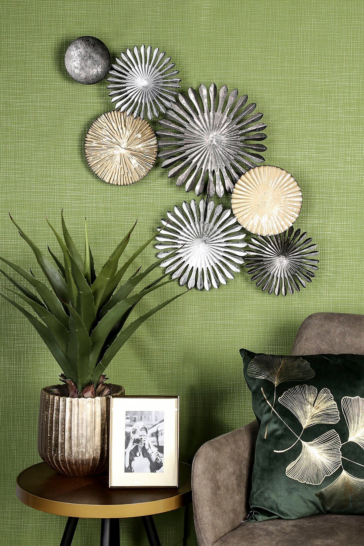 Casablanca by Gilde Sierobject voor aan de wand Wandreliëf rustiek (1 stuk)