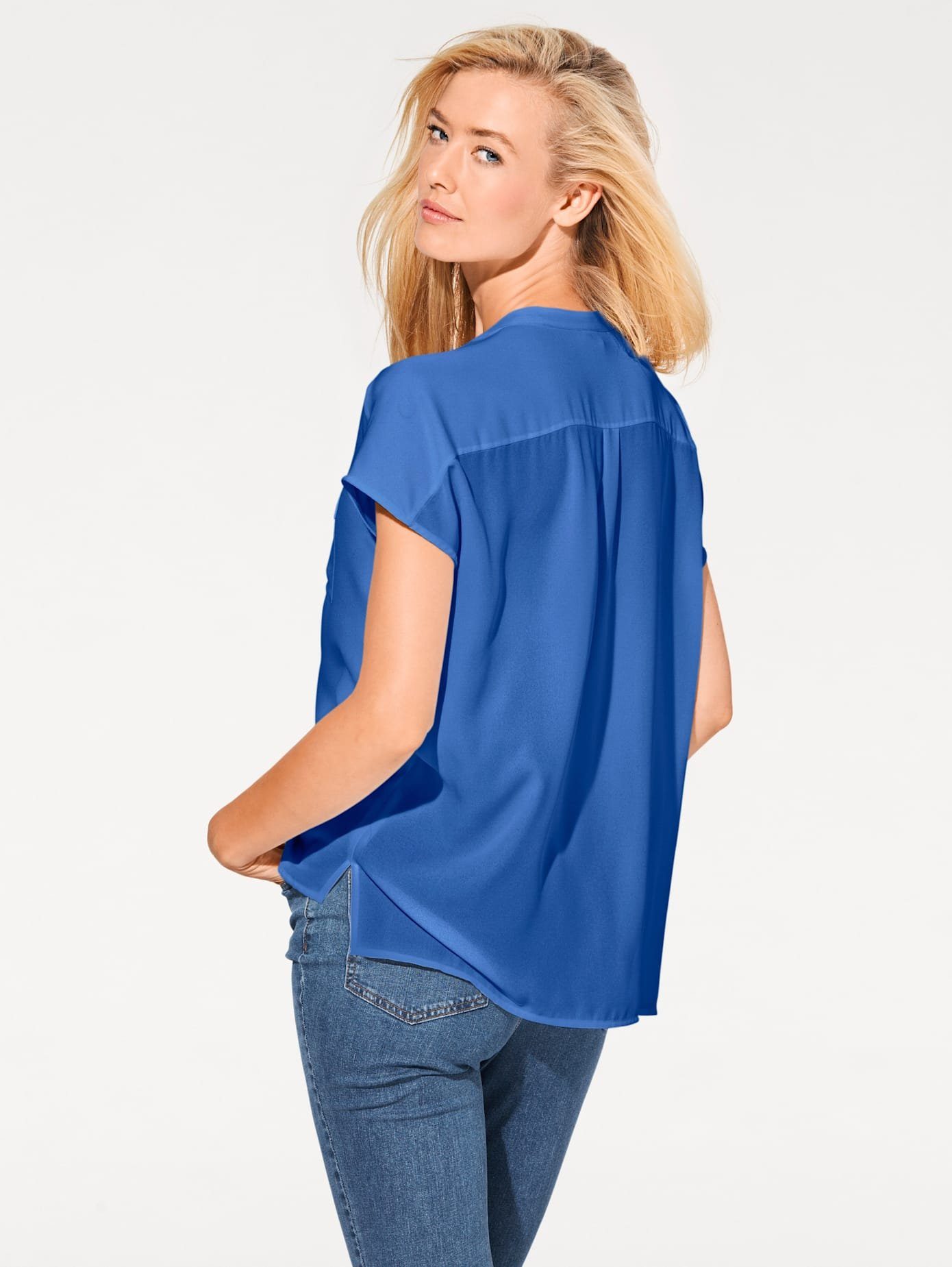 LINEA TESINI by Heine Blouse met korte mouwen