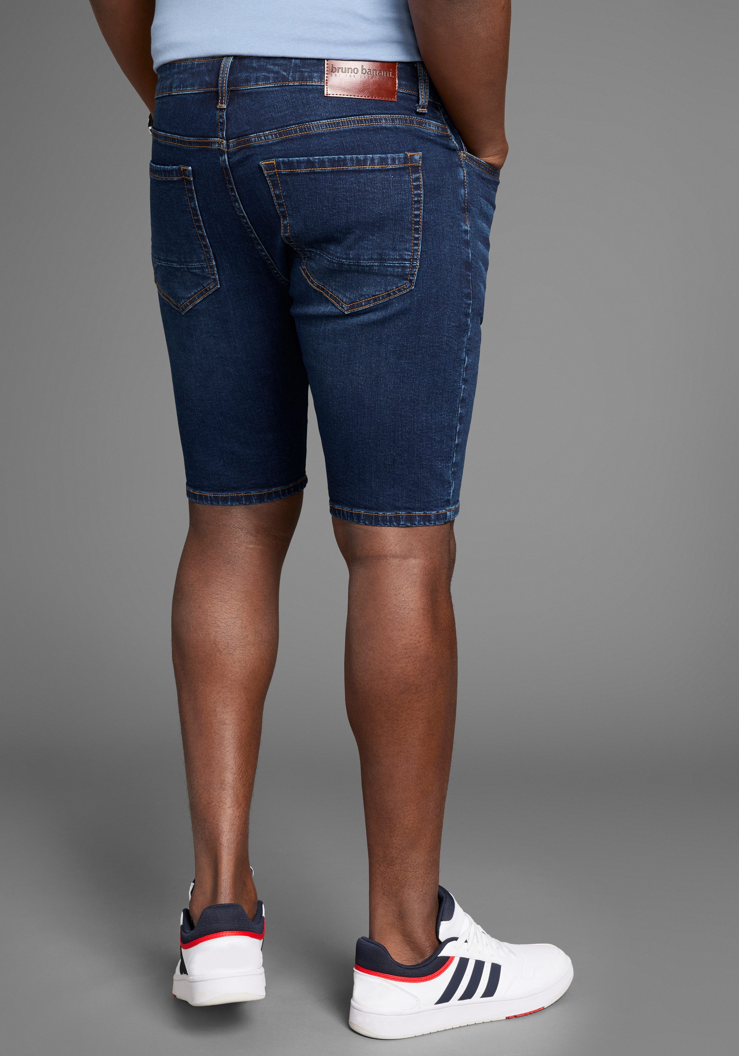Bruno Banani Jeansshort Hutch-Shorts lage taillehoogte