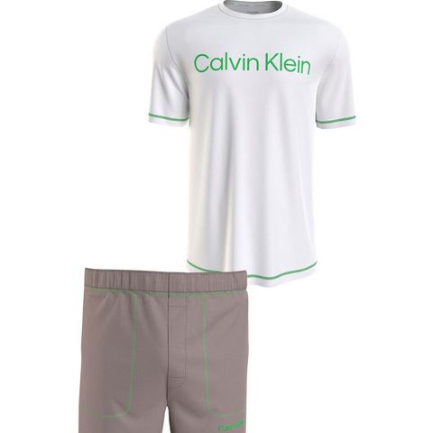 NU 20% KORTING: Calvin Klein Pyjama S-S SHORT SET (2-delig)