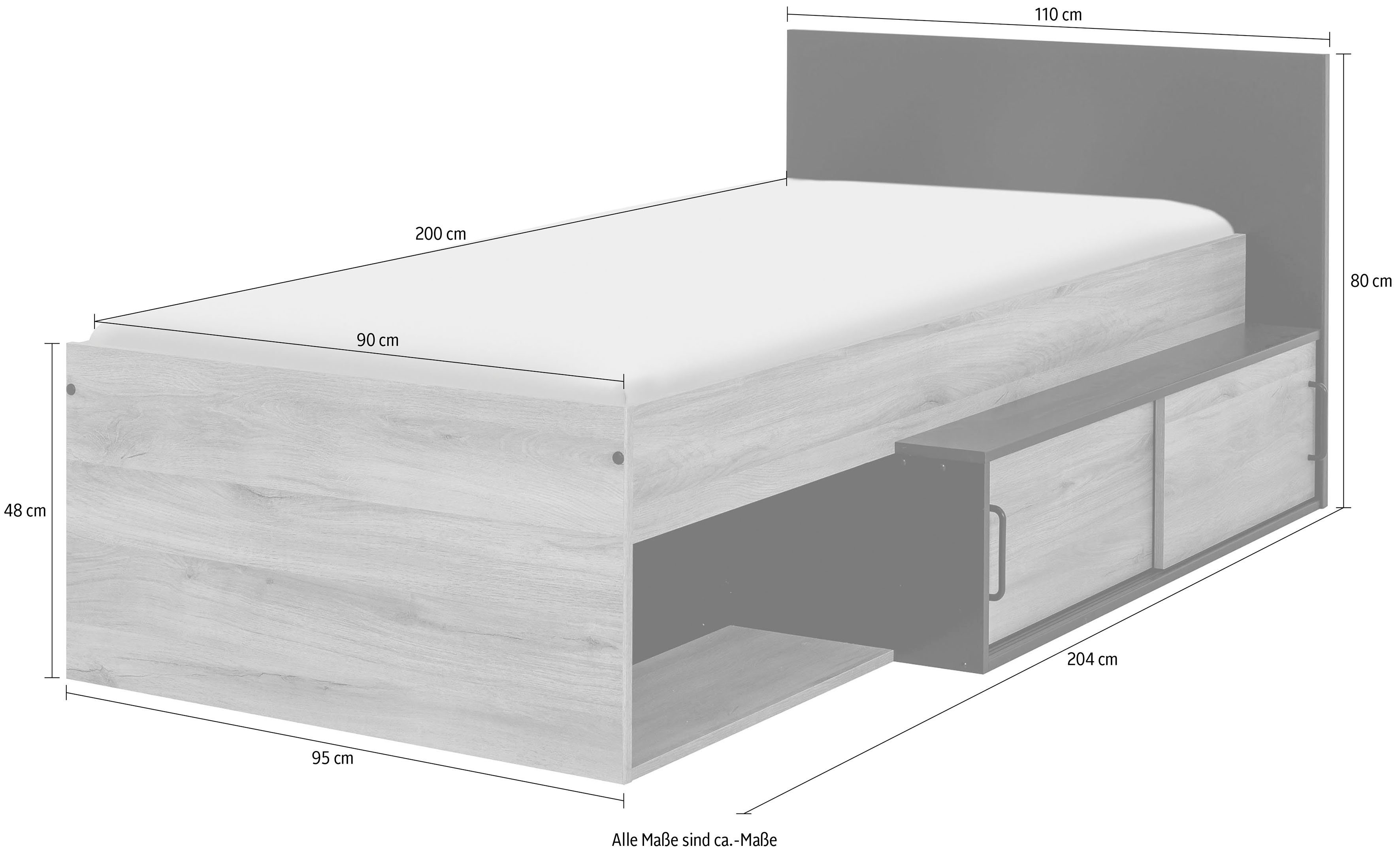 Gami Kinderbed ERQUY 1-persoonsledikant