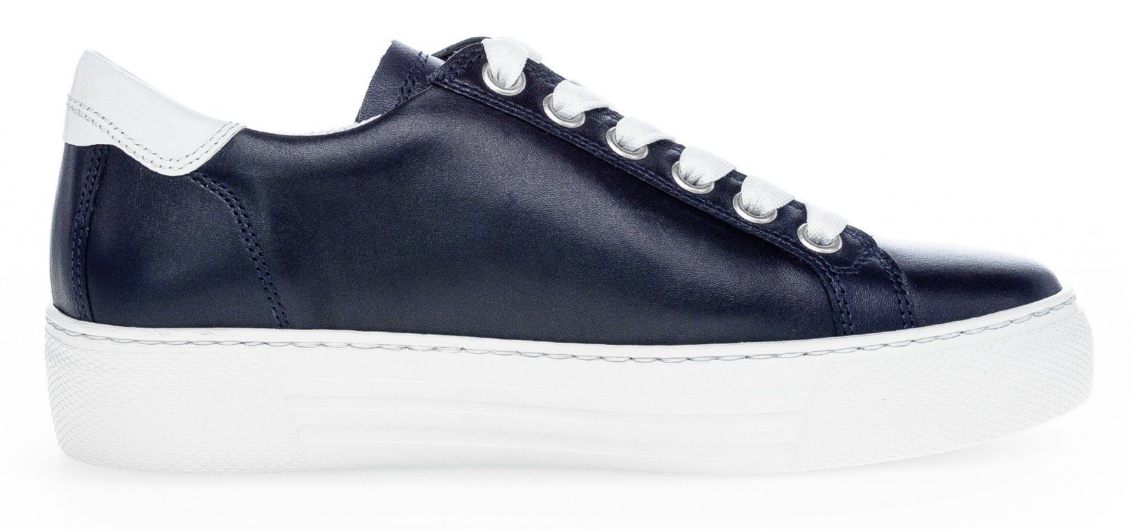 Gabor Plateausneakers Florence , vrijetijdsschoen, lage schoen, veterschoen in comfortabele breedte g = wijd